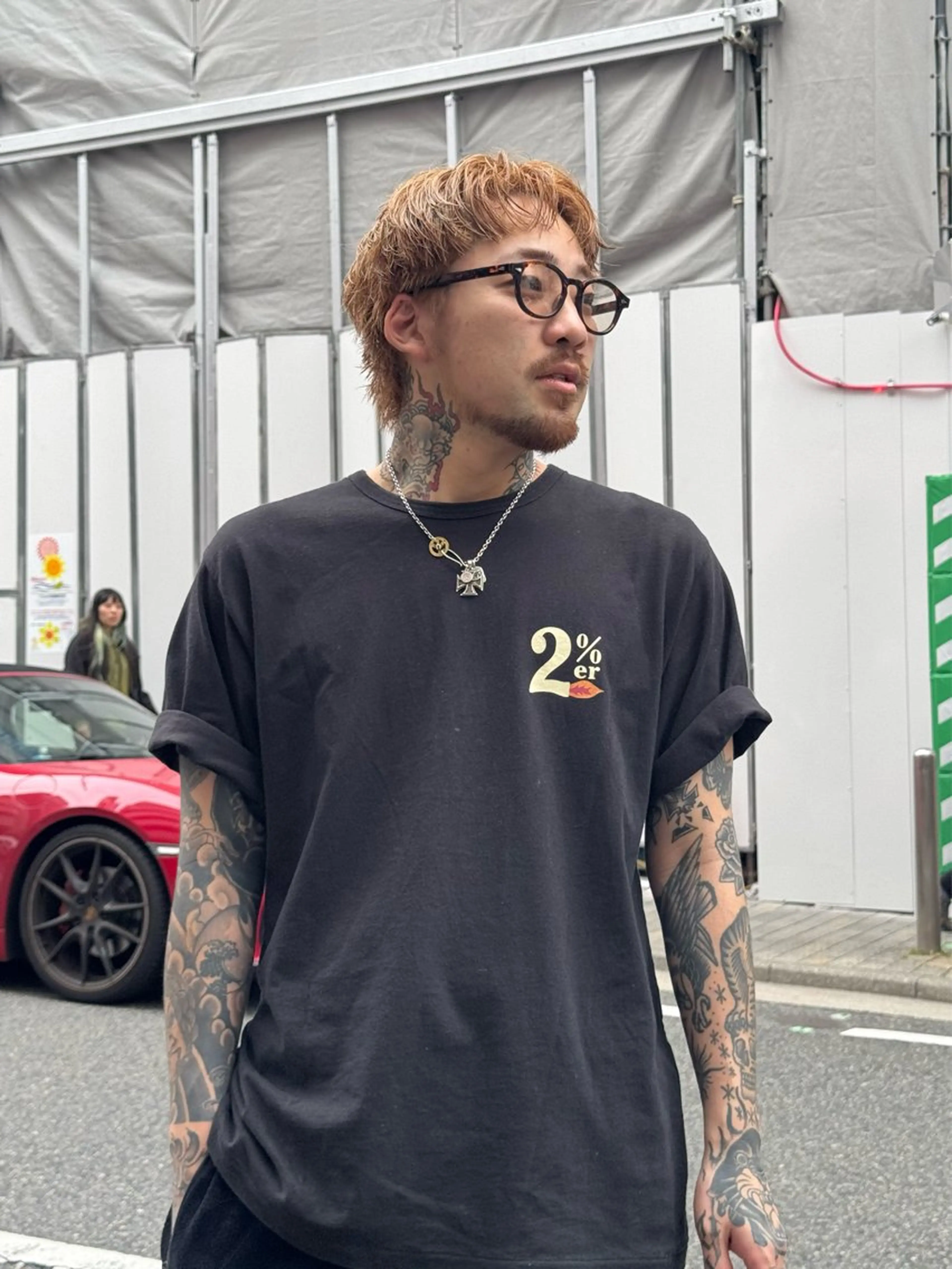 ショート カラー メンズ 心斎橋ハイトーン特化 midori🍀のヘアスタイル