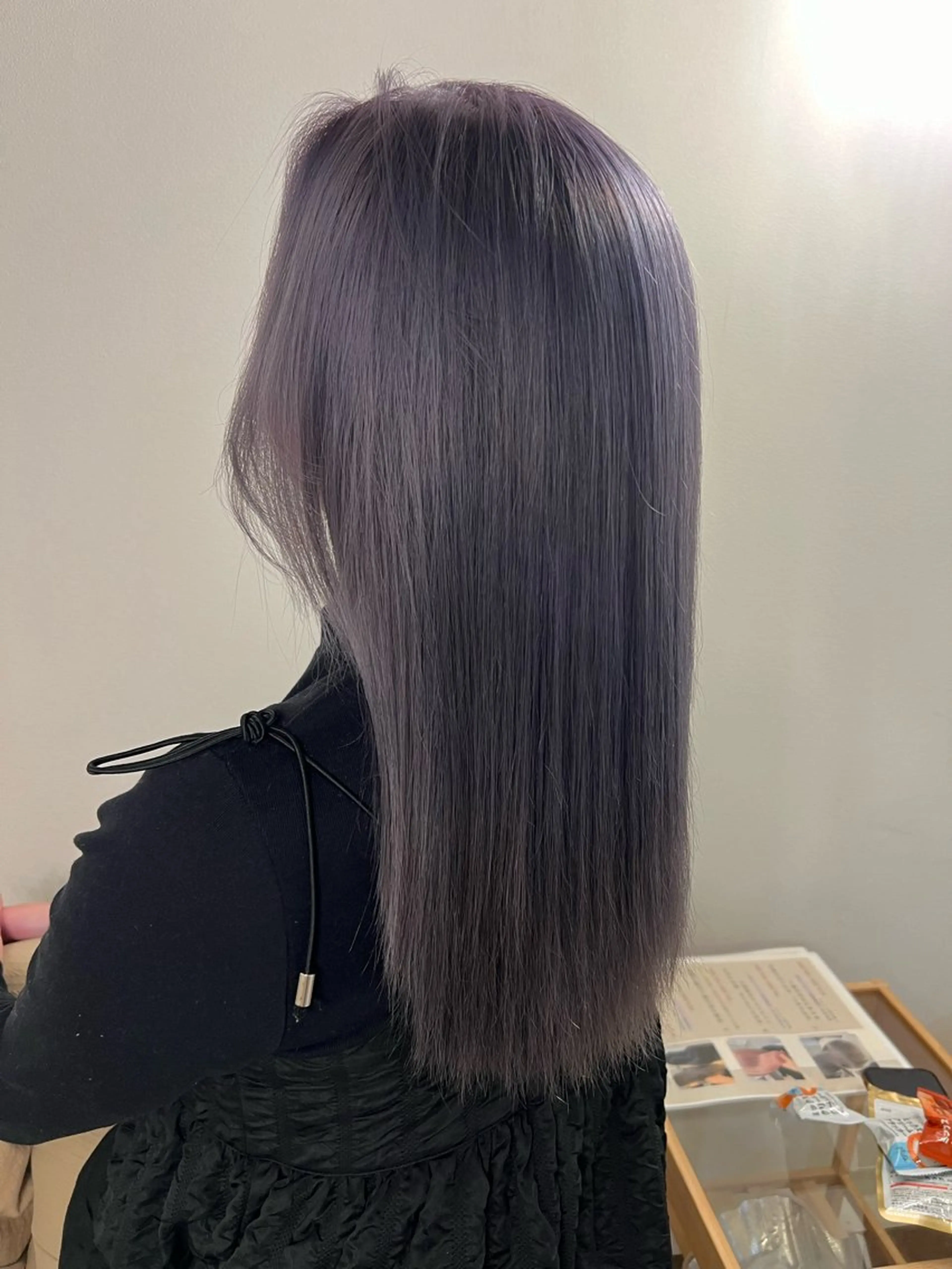 ロング ヘアカラー ココルアナ 豊中美容室のヘアスタイル