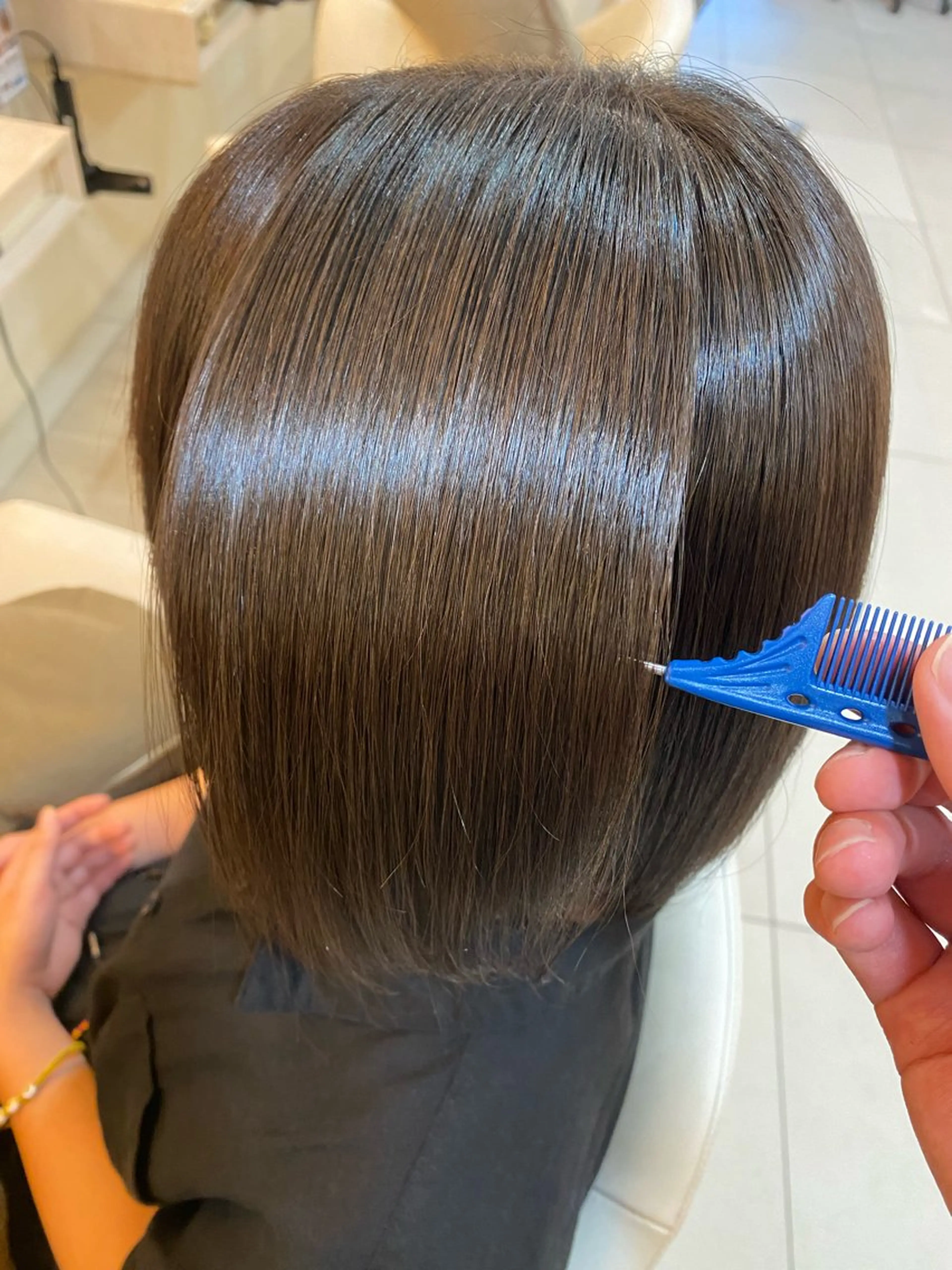 【平日限定価格】縮毛矯正+トリートメントの写真