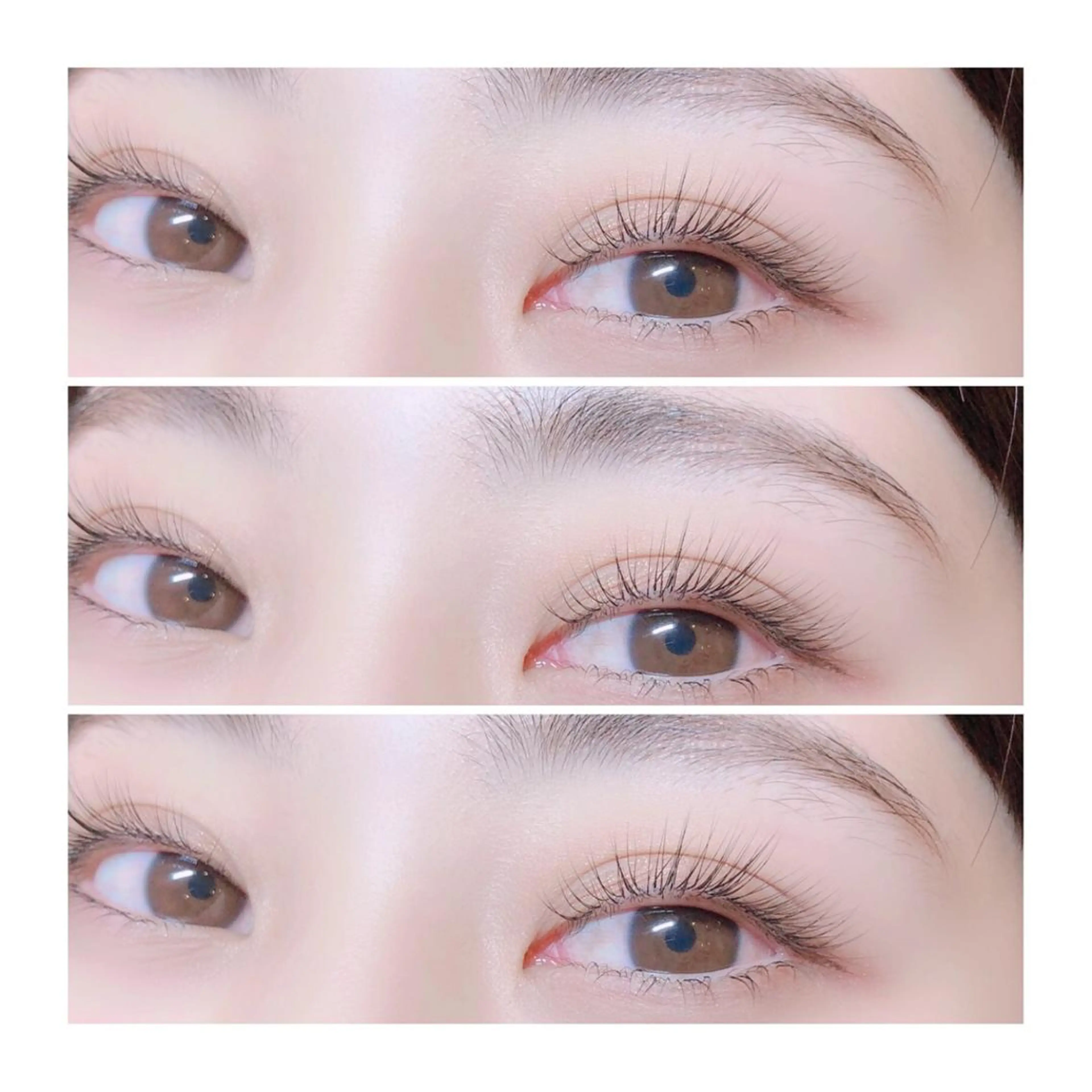 マツエク・マツパ ナチュラル マツエク ☽𝘀𝗵𝗶 𝘀𝗵𝗶☽のマツエク・マツパデザイン