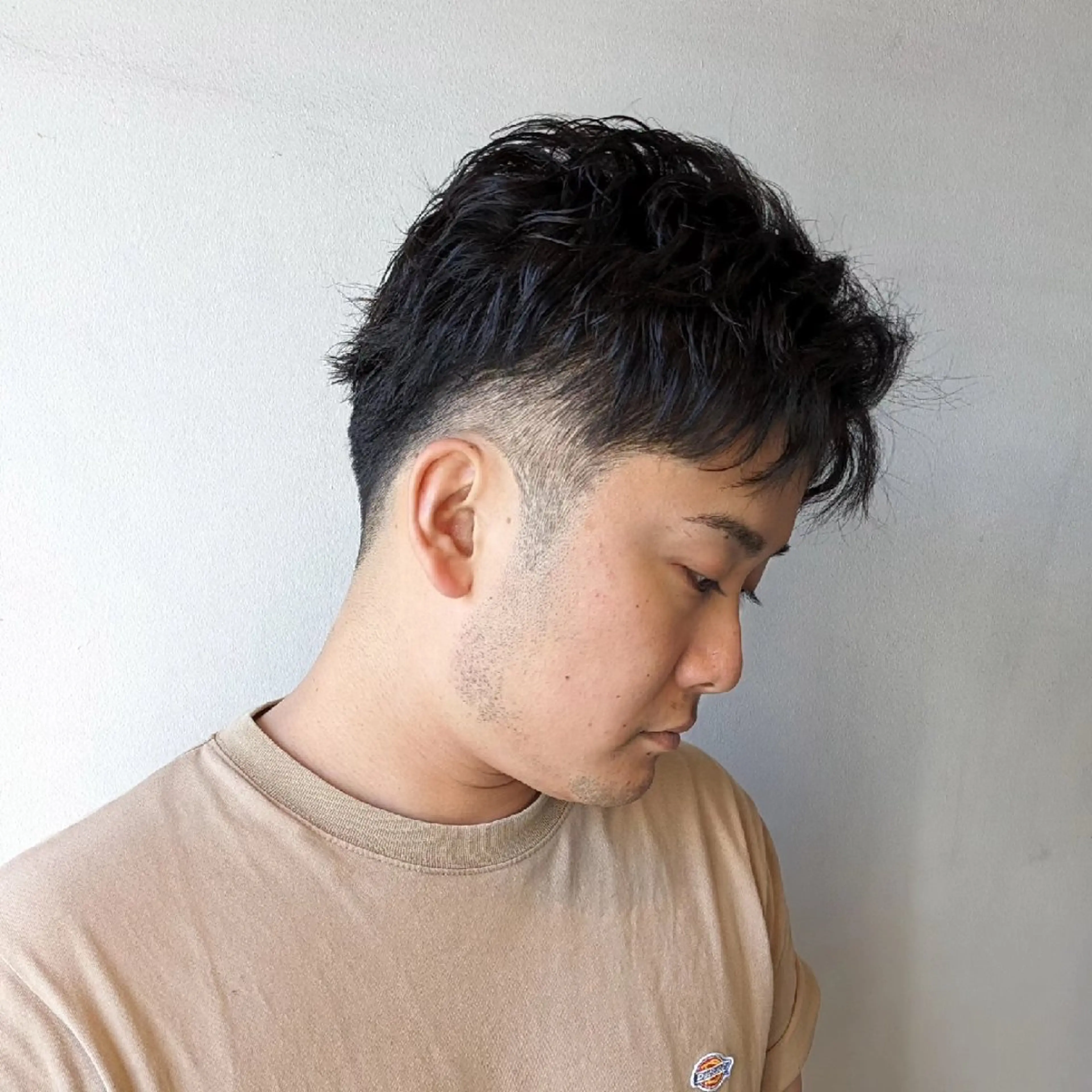 ショート パーマ メンズ Russo(ルッソ)所属・こにし/蒲生四丁目 /髪質改善/スパのヘアスタイル