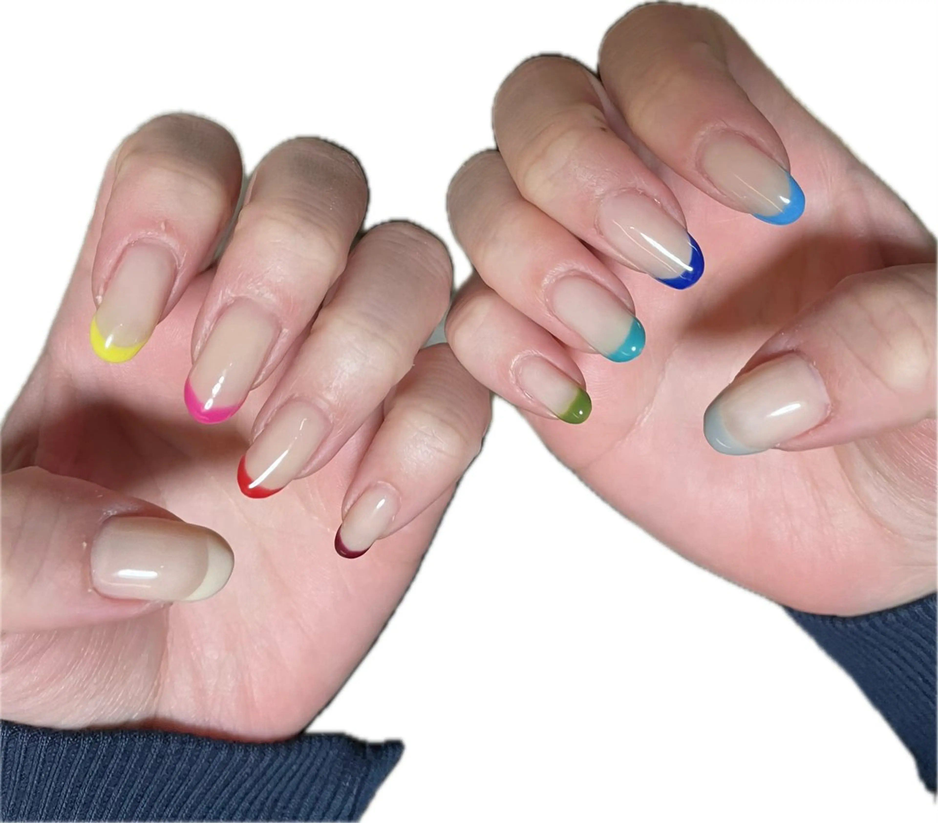 ネイル フレンチネイル 辻 ひまりのネイルデザイン