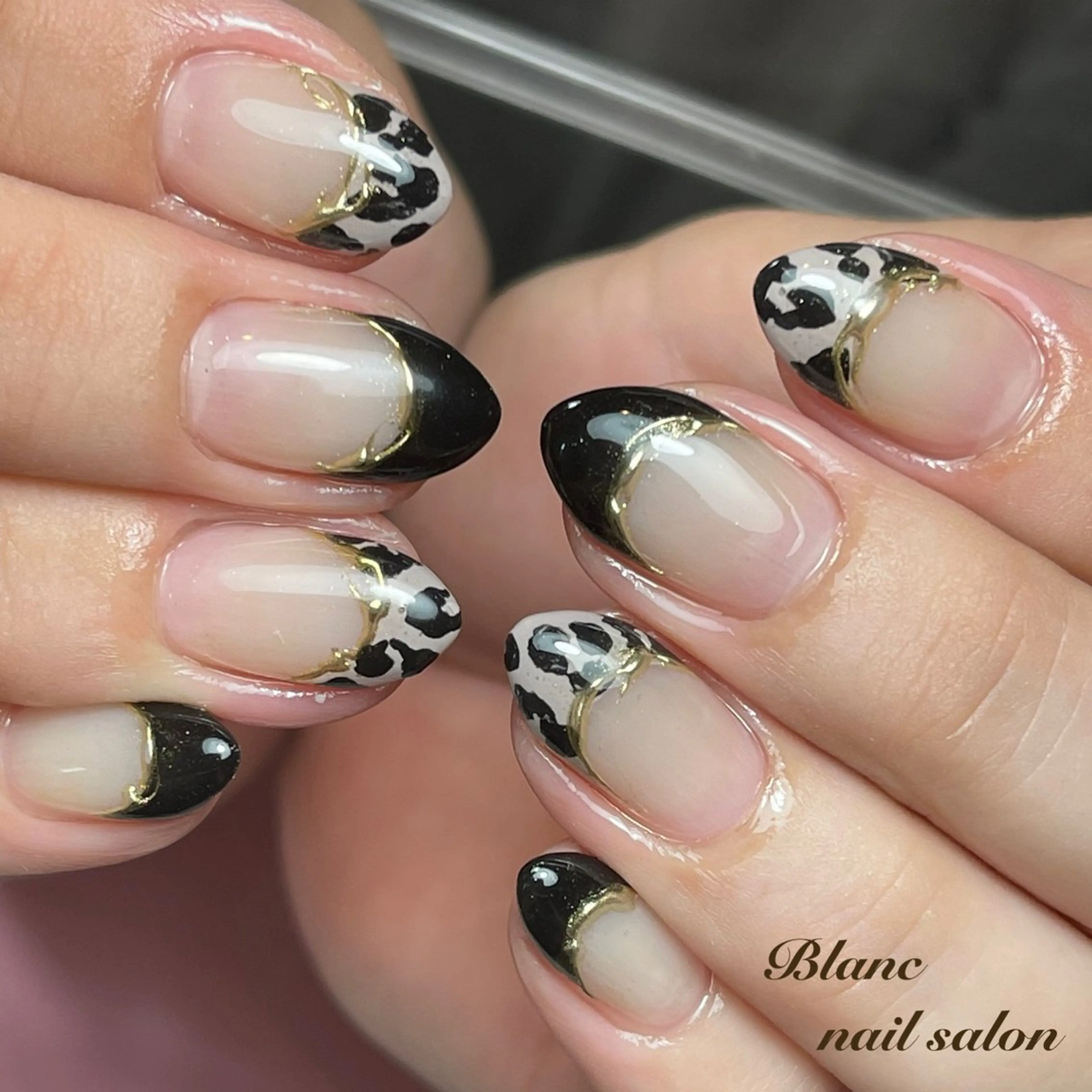 ショート Blanc ブランのネイルデザイン