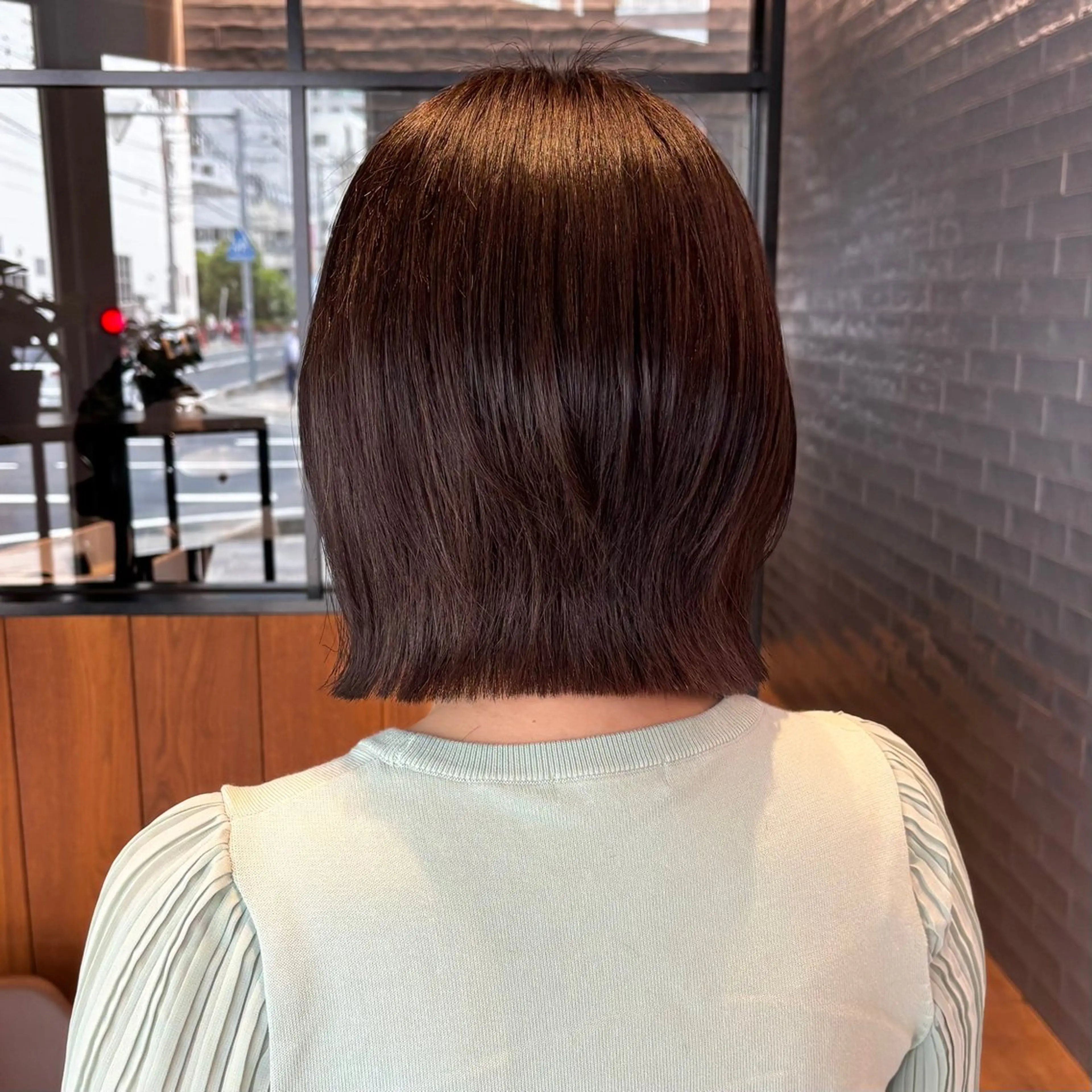 ミディアム Natsuki/韓国 ボブ/レイヤーカットのヘアスタイル