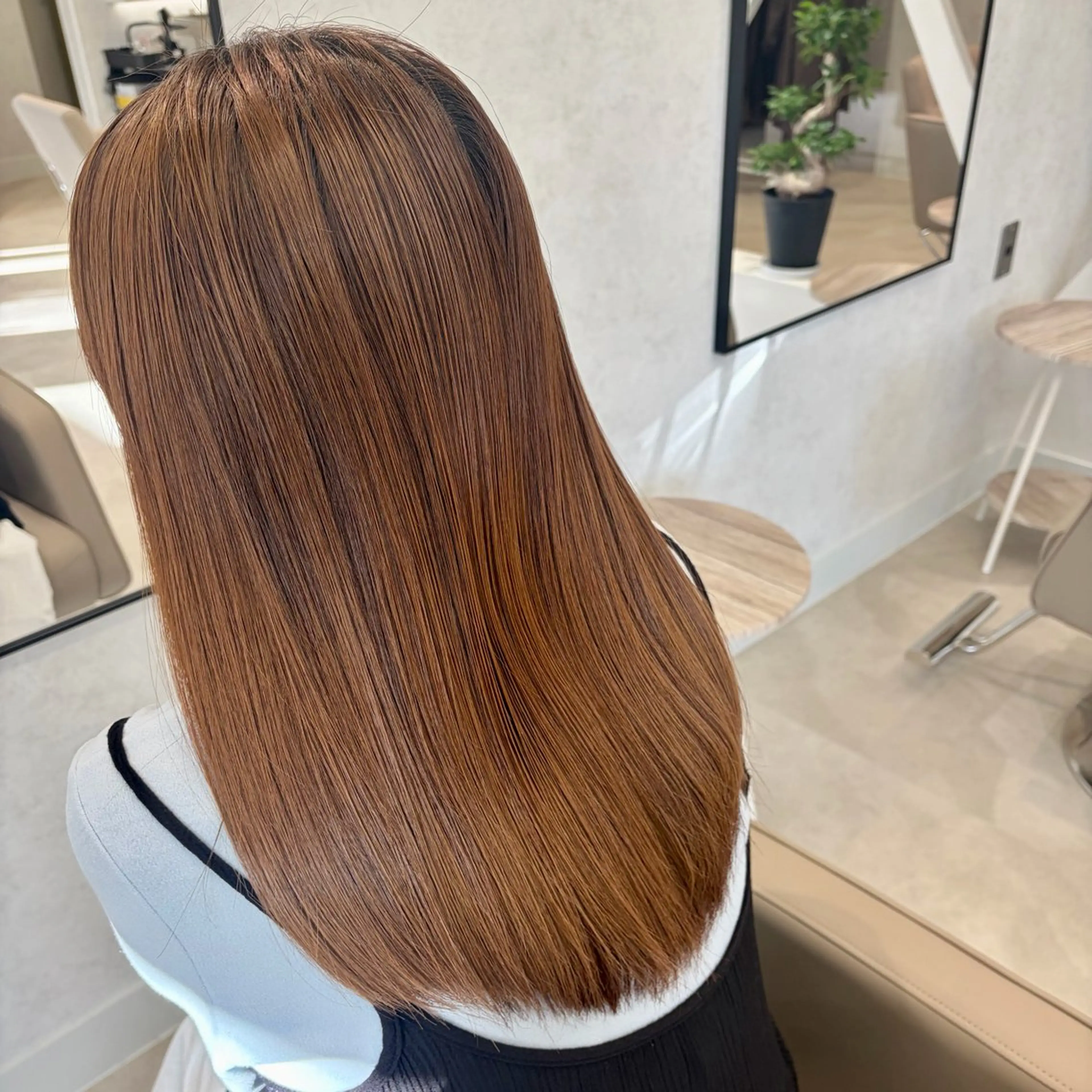 ロング トリートメント 縮毛矯正/髪質改善/ まりなのヘアスタイル