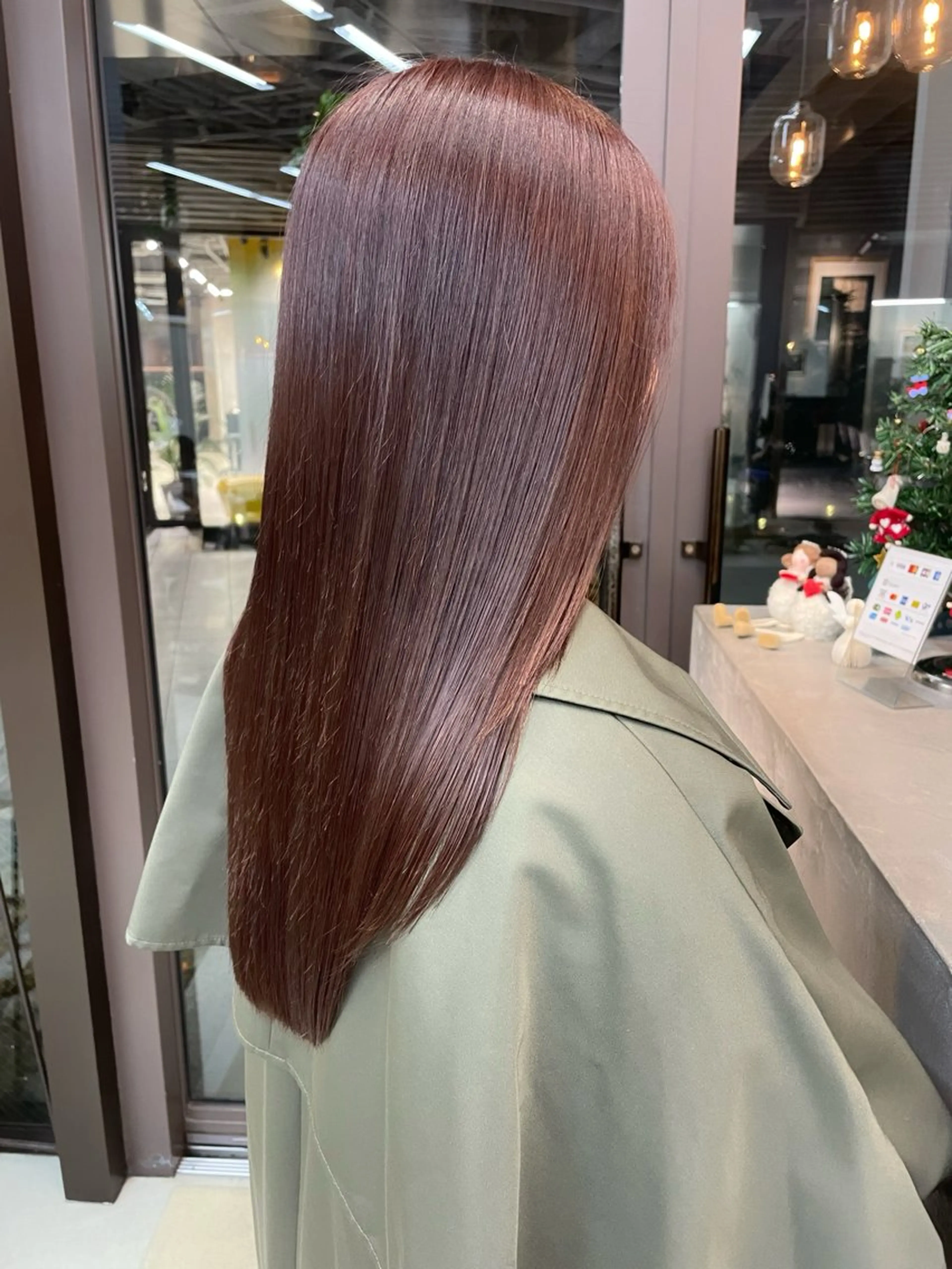 ✨ミニモ価格✨【人気No.2】暖色カラー+トリートメント付き🍒の写真