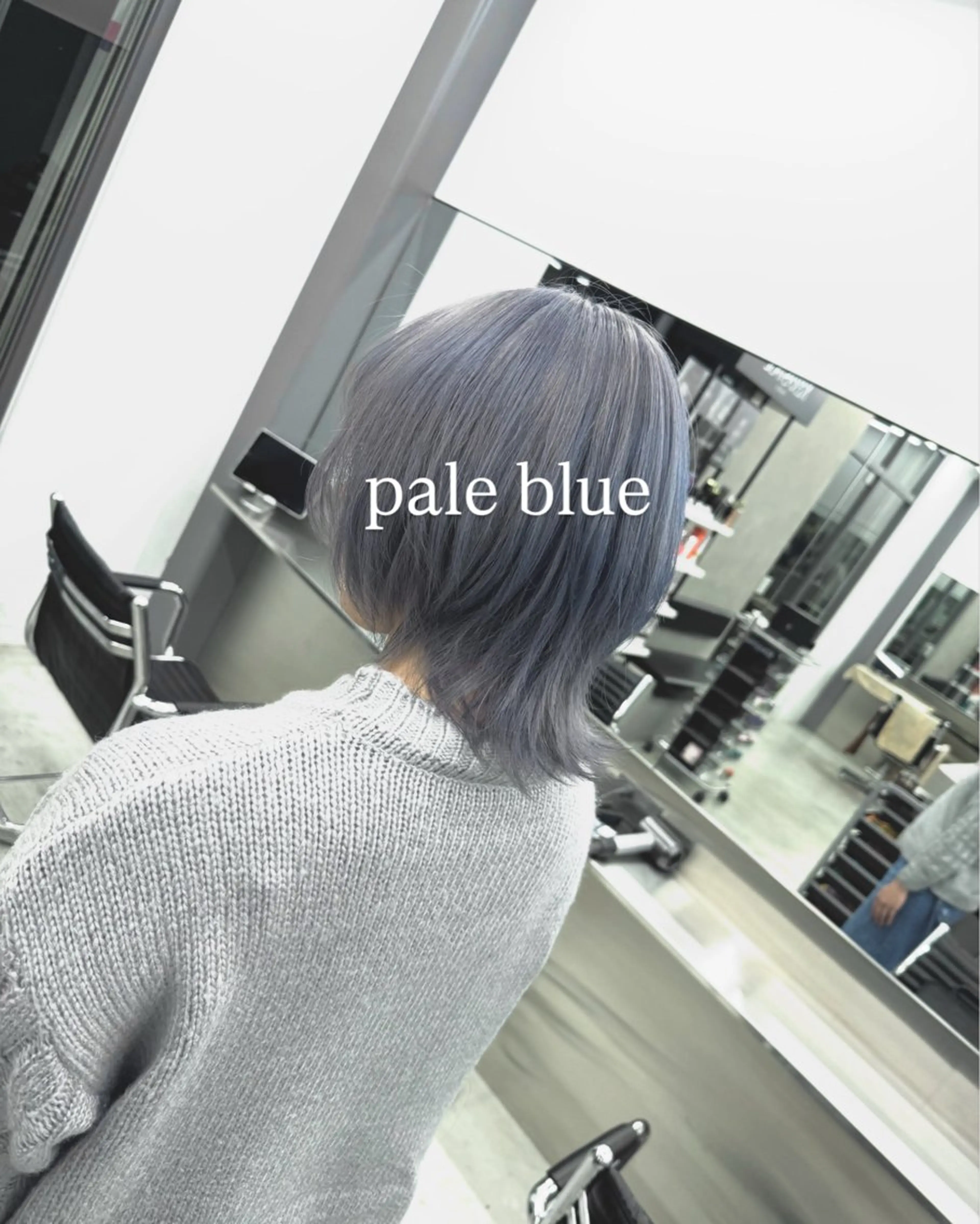 ブリーチカラー　＋カットモデルの写真