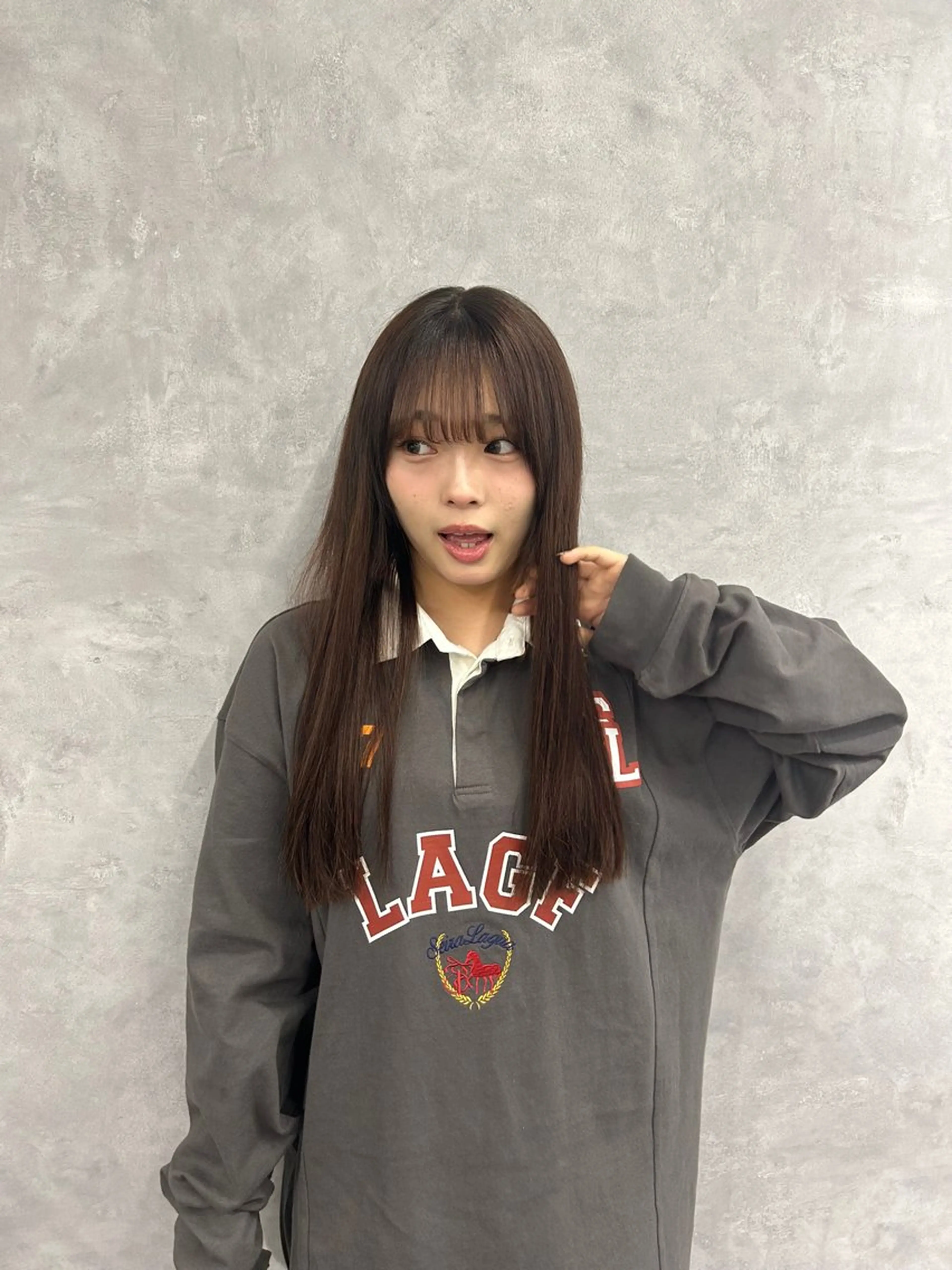 ロング エクステ プルエクステ/インナ ーカラー🦊はるなのヘアスタイル