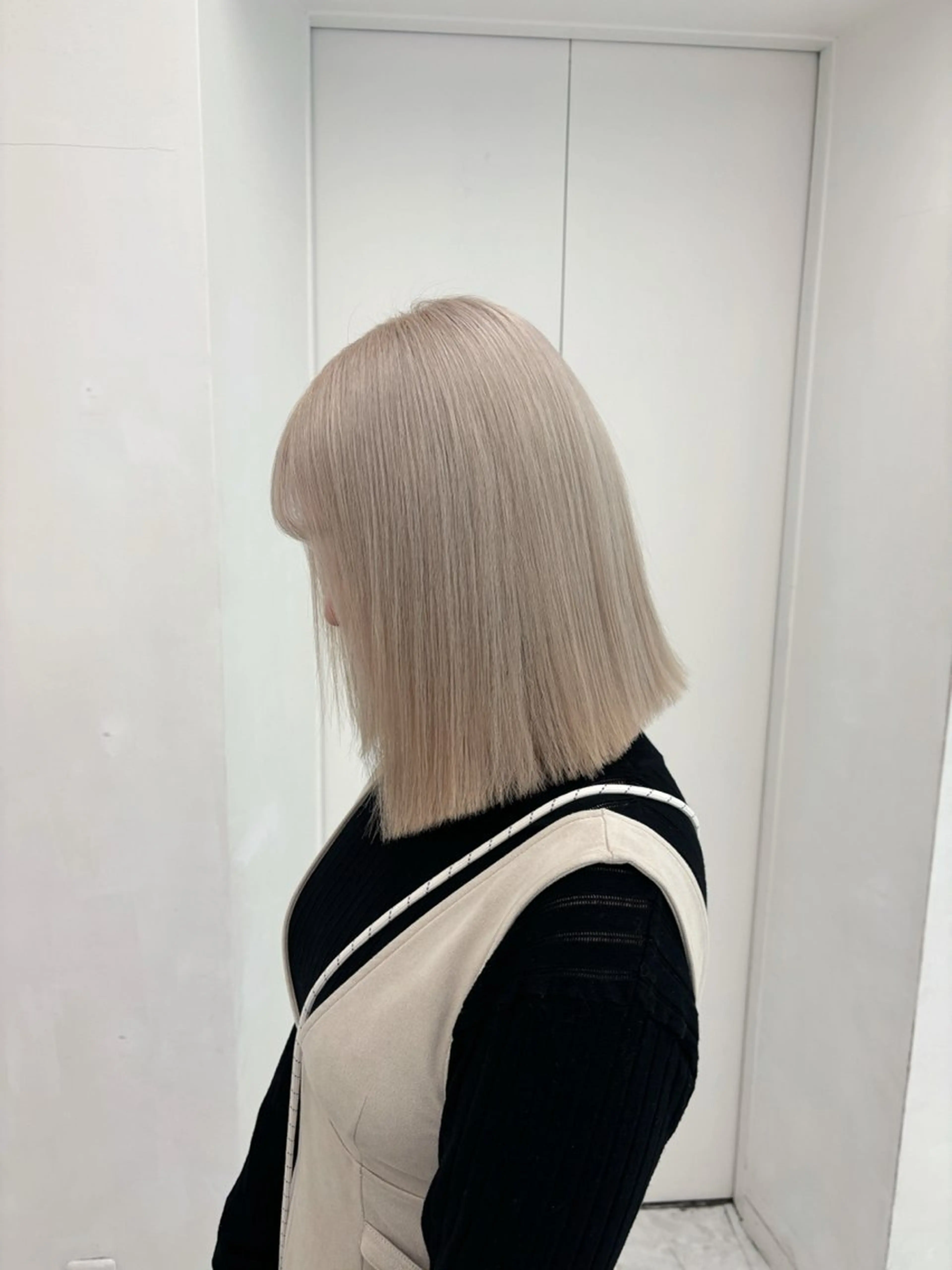 ロング カラー ヘアカラー トリートメント 💖ミルクティー💖 あかり💖のヘアスタイル