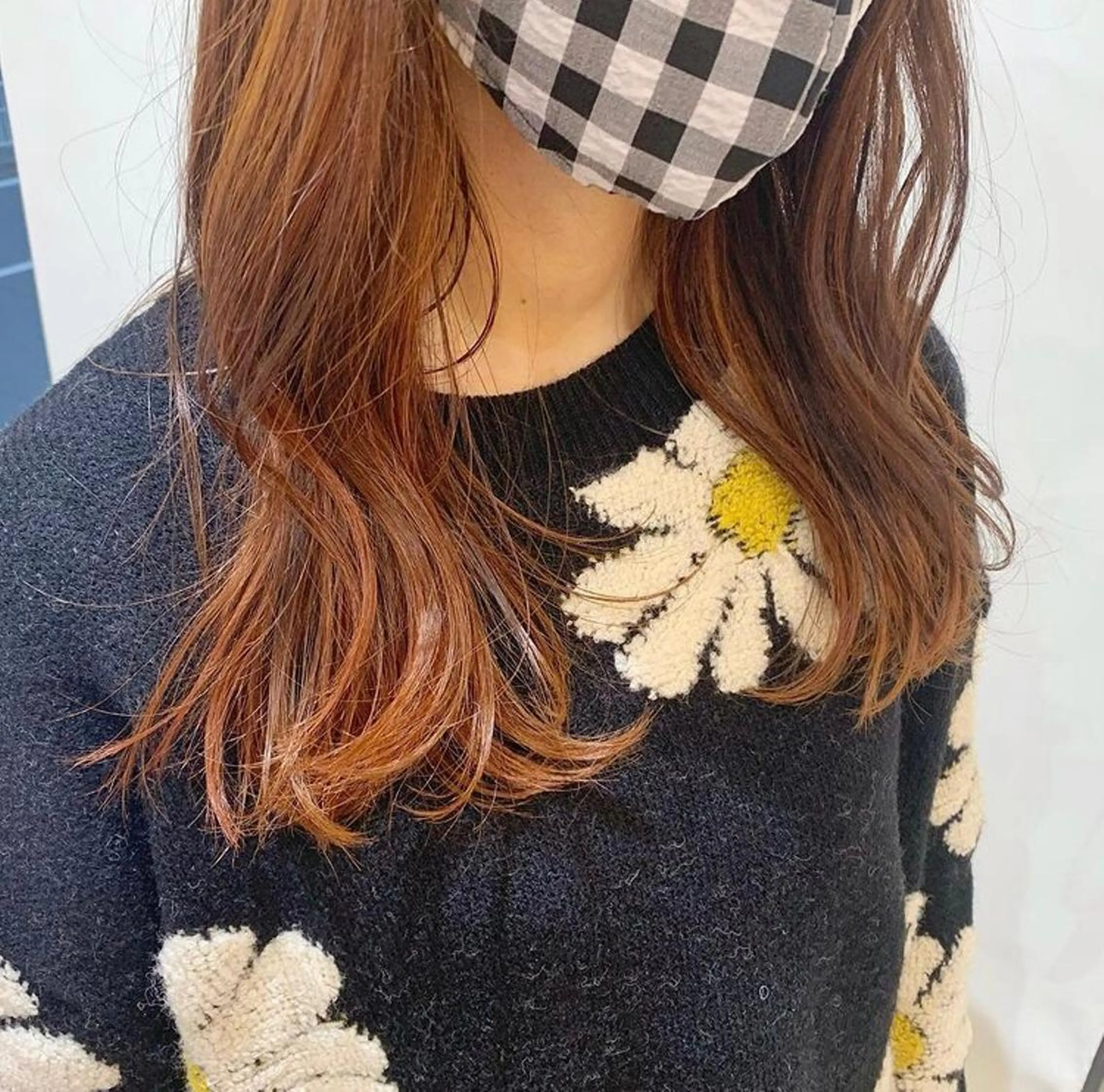 セミロング カラー 渋谷/韓国風 西原直樹のヘアスタイル