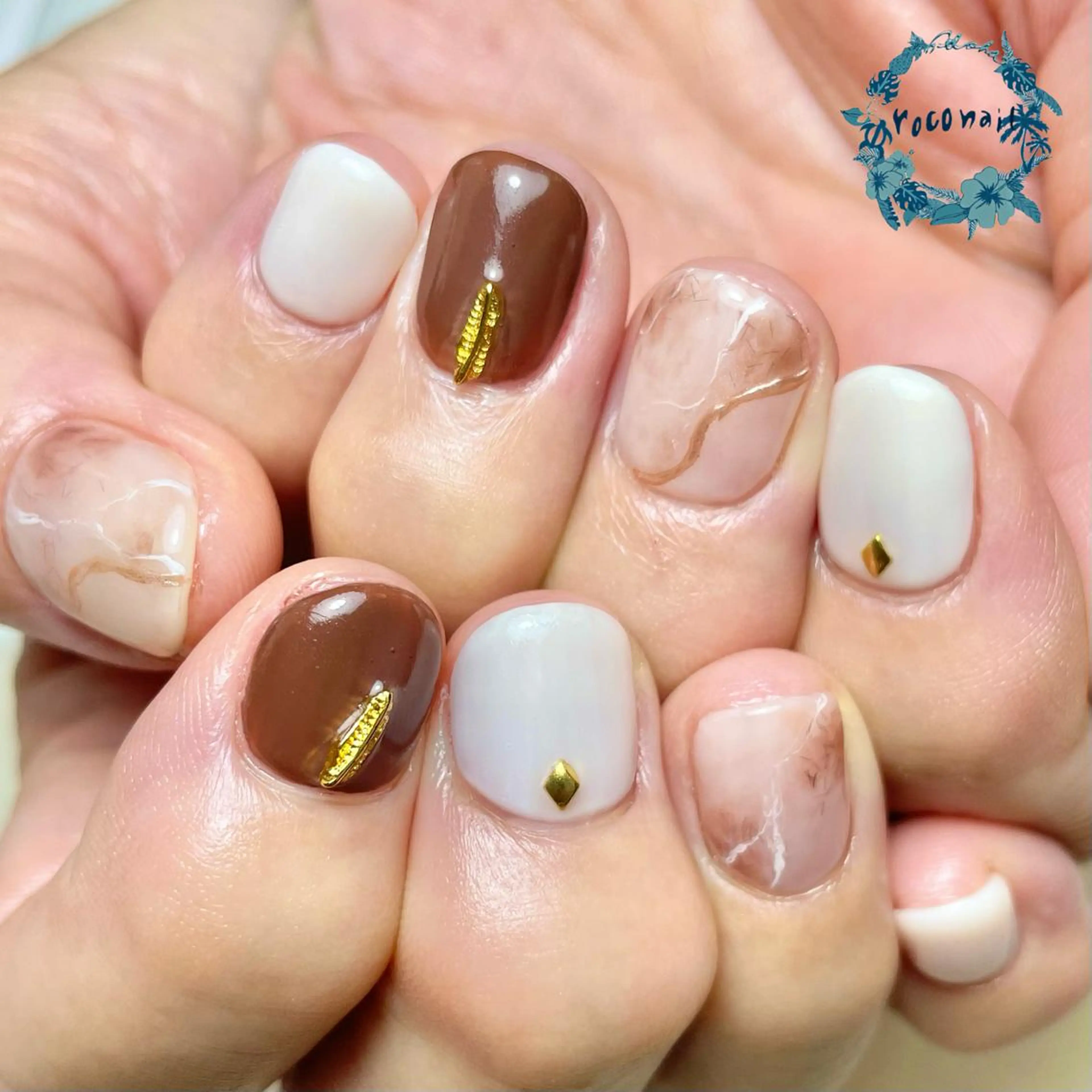 ネイル ハンドネイル roconail ヒロコのネイルデザイン