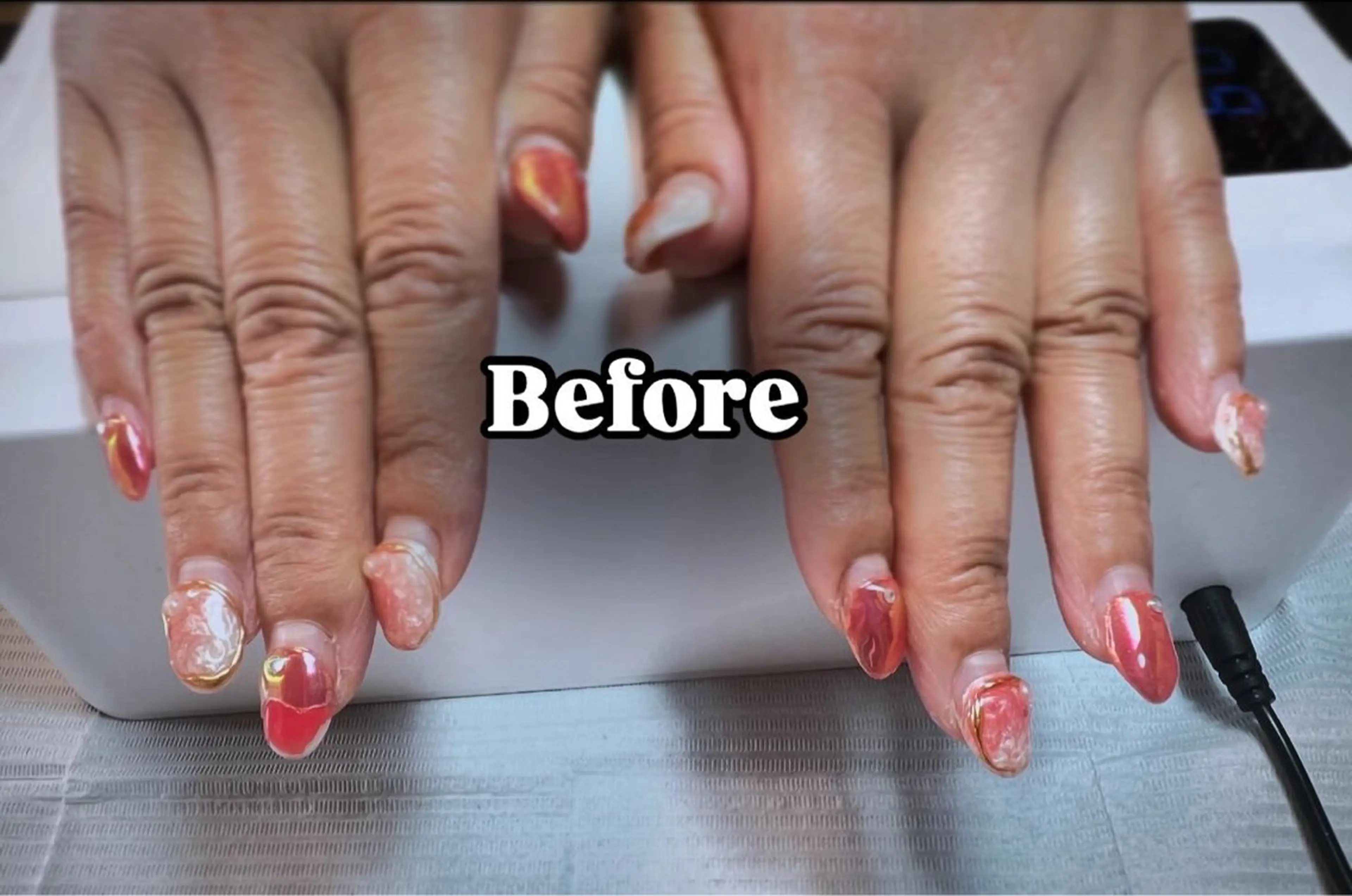 ネイル ミラーネイル 持ち込み Emma Nailのネイルデザイン