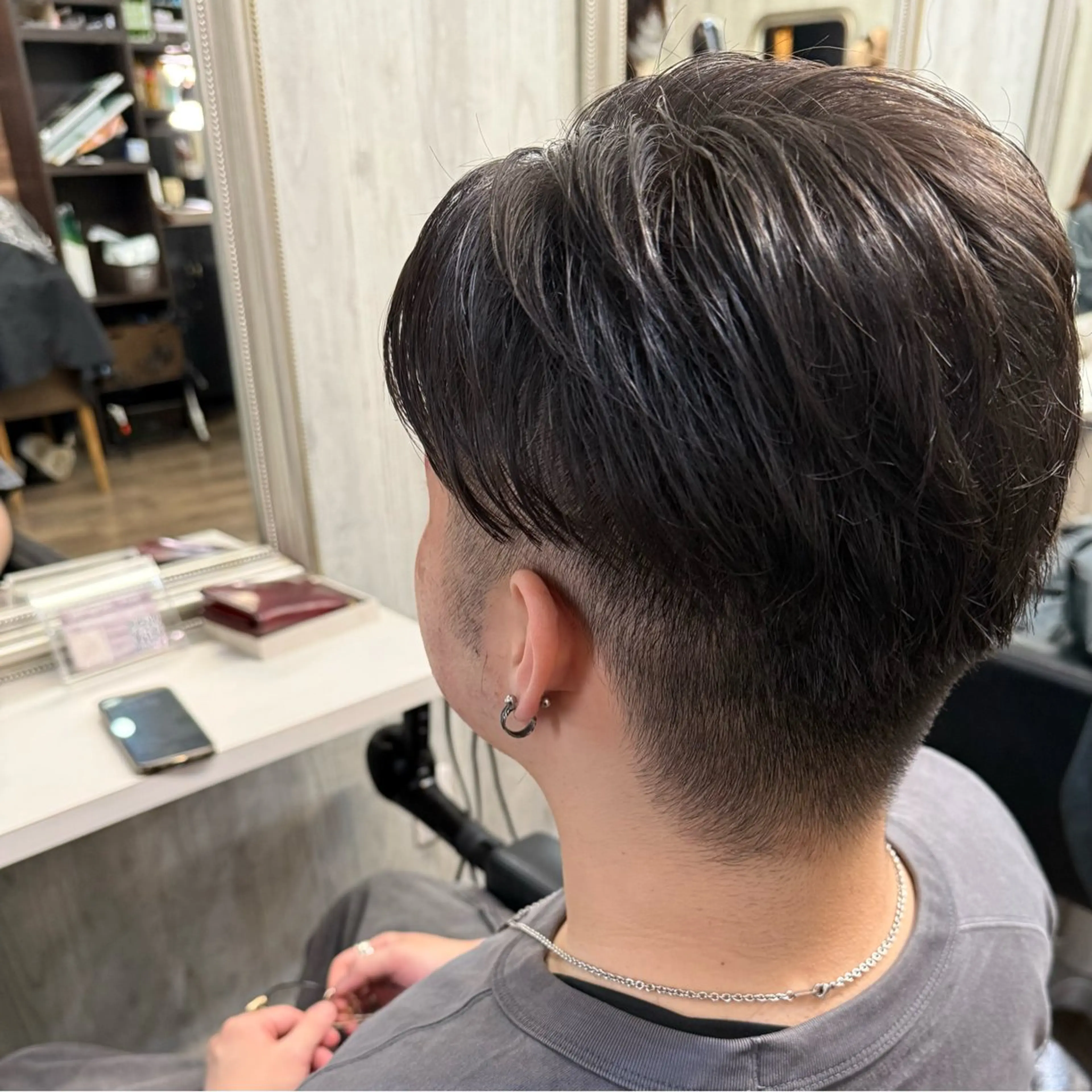 【男性限定】メンズカット　　　　　　　　　　　　　　　フェード/センターパート/刈り上げなどなんでもお任せくださいの写真