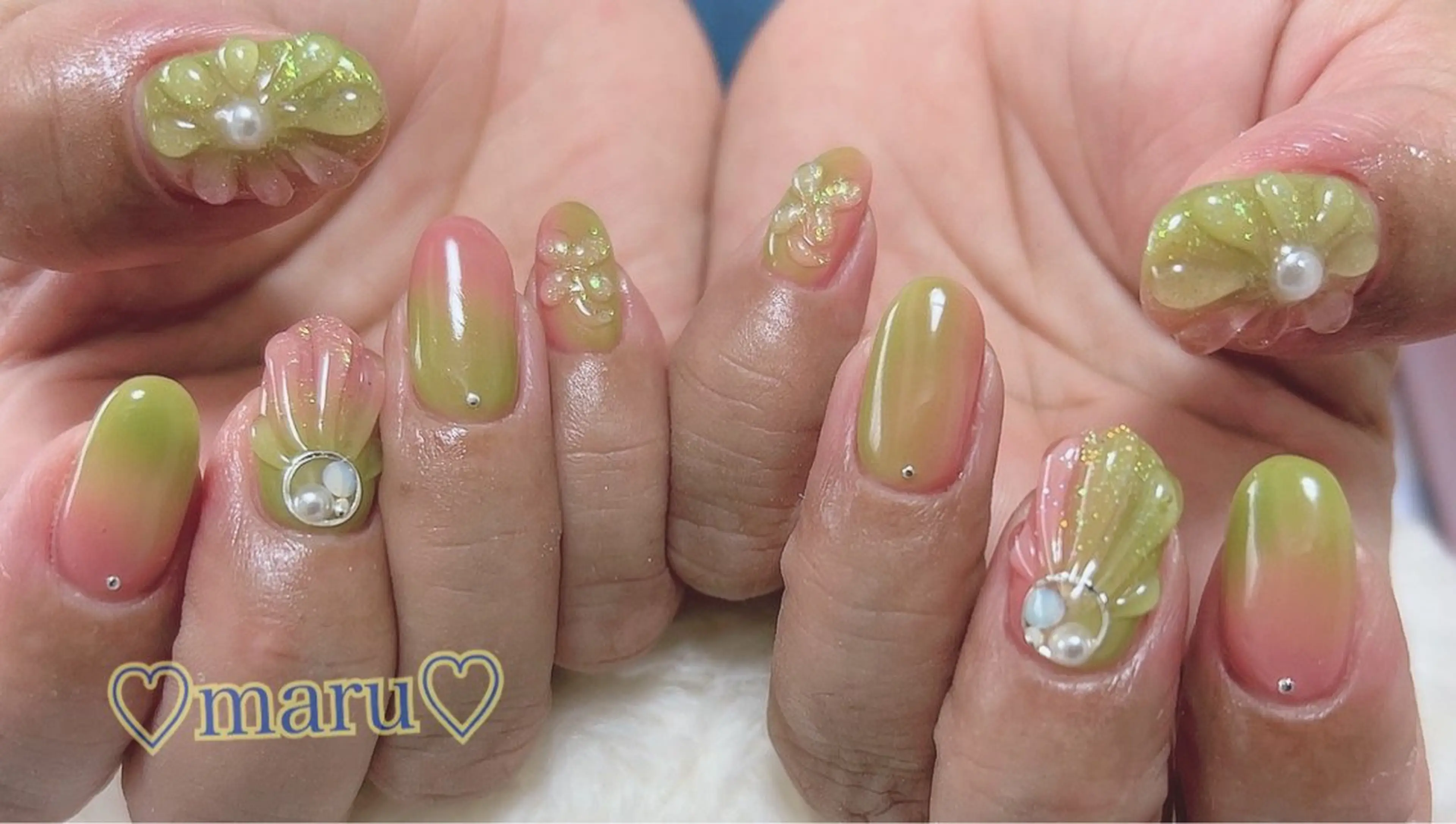 ネイル ハンドネイル フットネイル まるみ ♡のその他イメージ