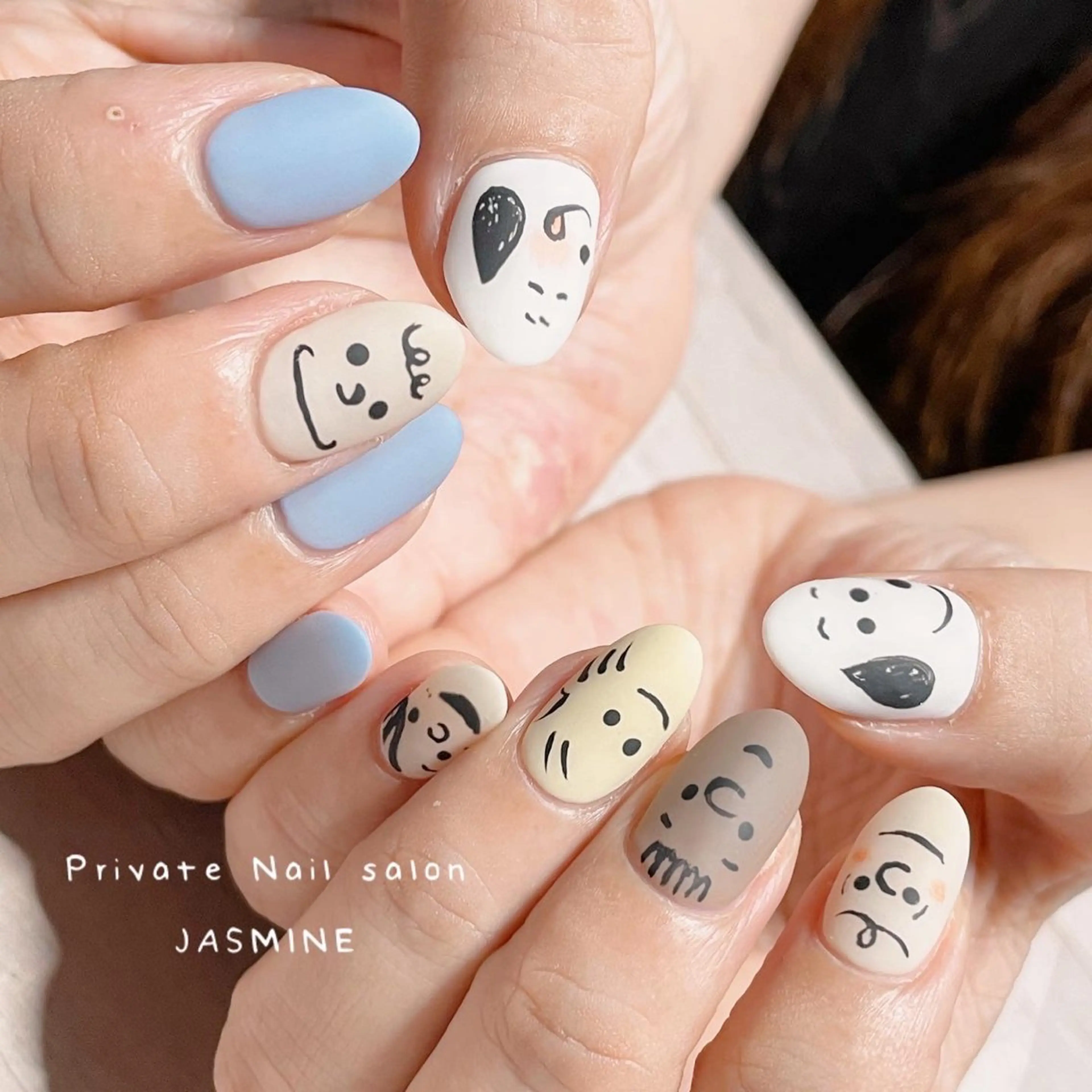ネイル マットネイル Nail salon JASMINEのネイルデザイン