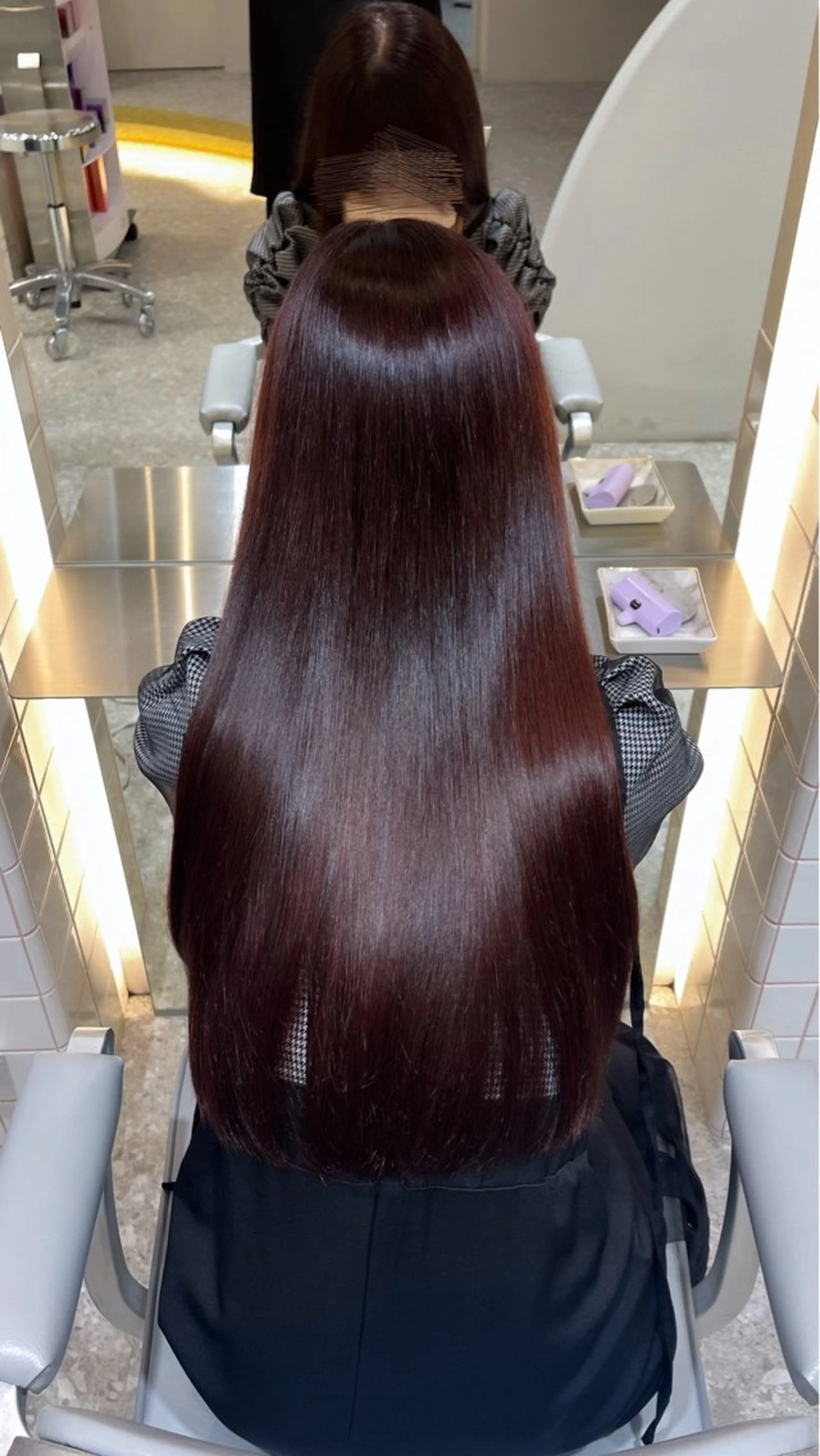 ロング カラー 新宿/美髪矯正/ 透明感カラー/たくのヘアスタイル