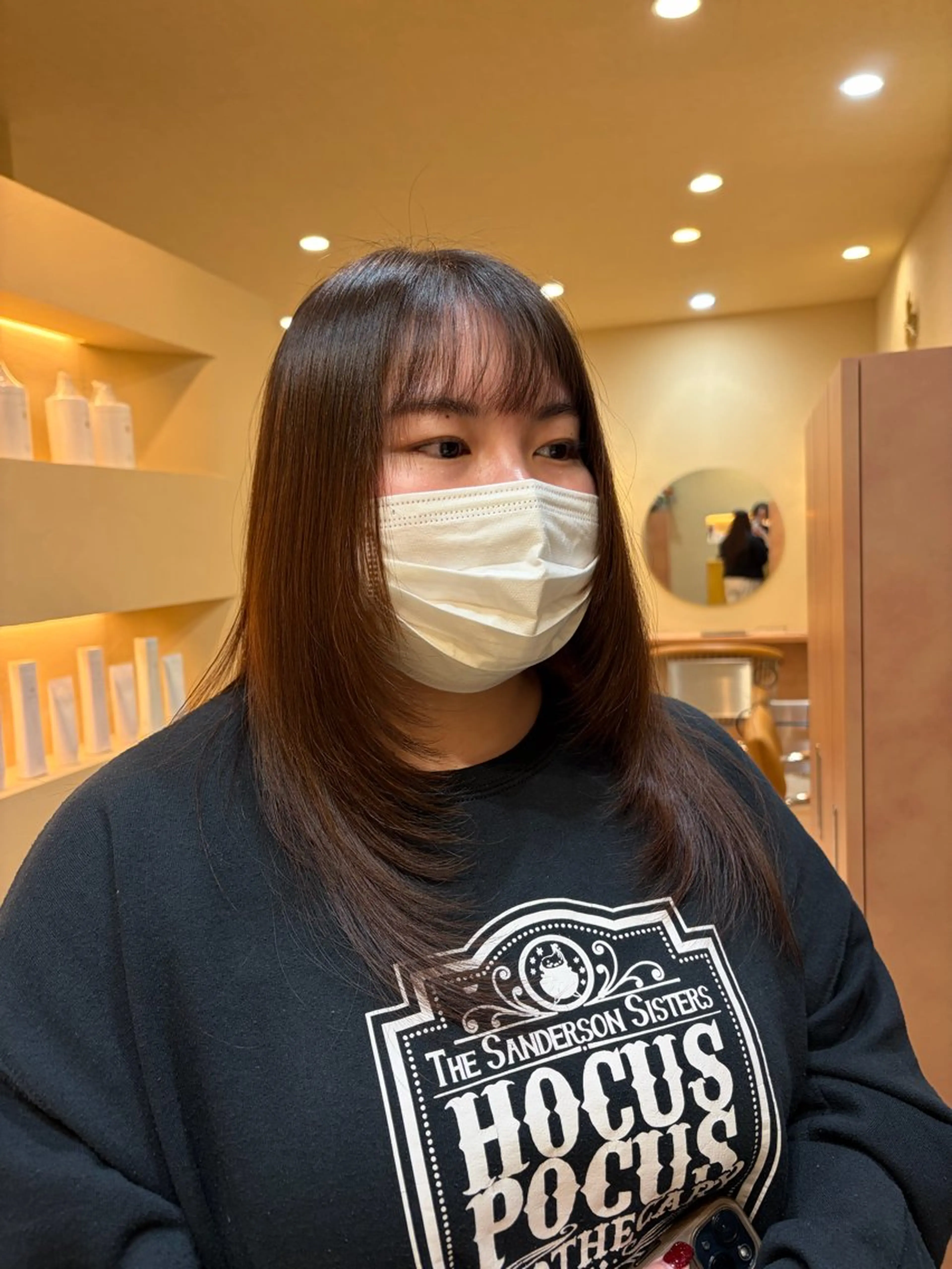 ロング パーマ レイヤーカット ストレートパーマ カット 縮毛矯正 北村 隼規のヘアスタイル