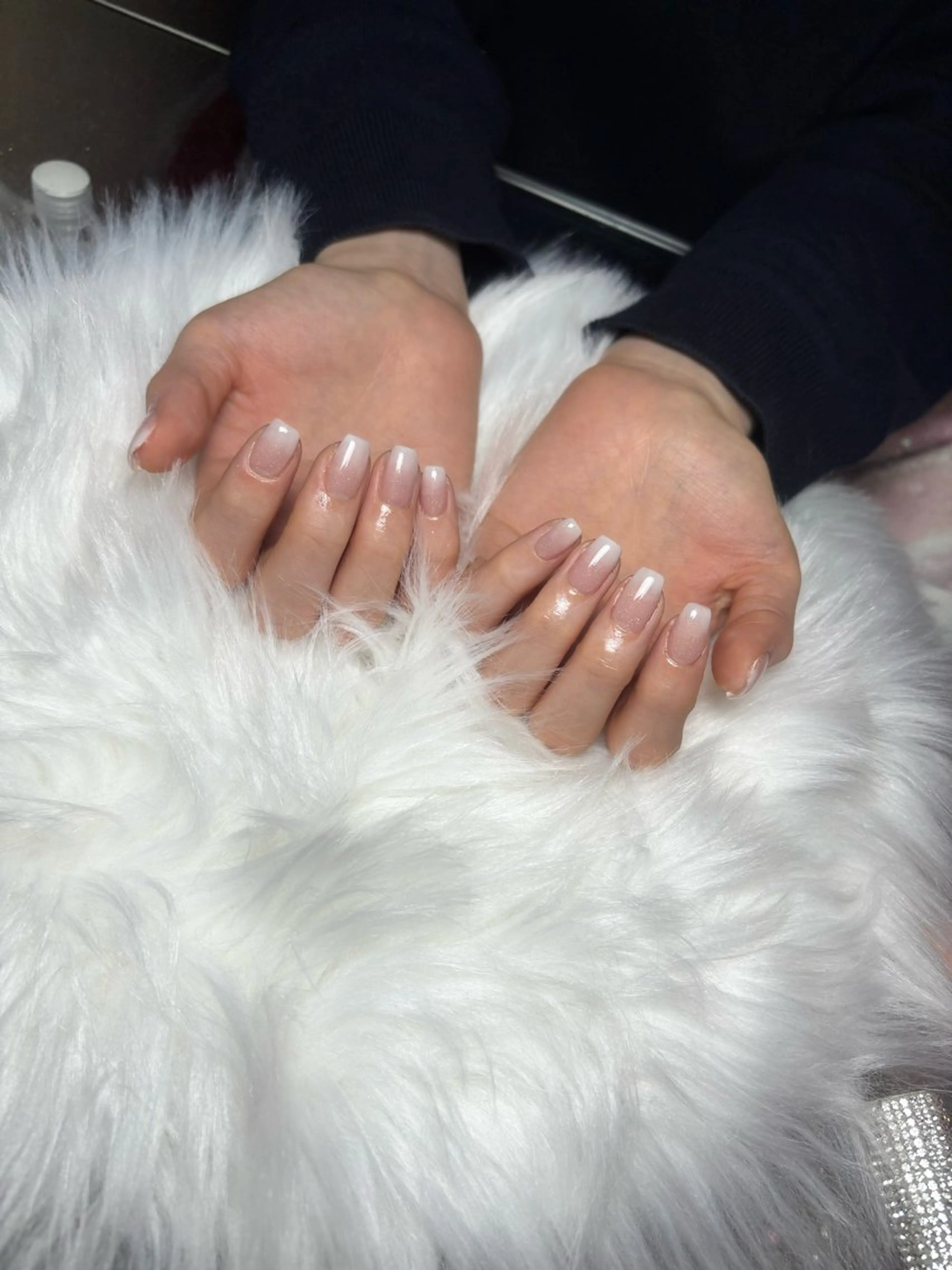 カラーグラデ.ベースあり(オフ有無)の写真