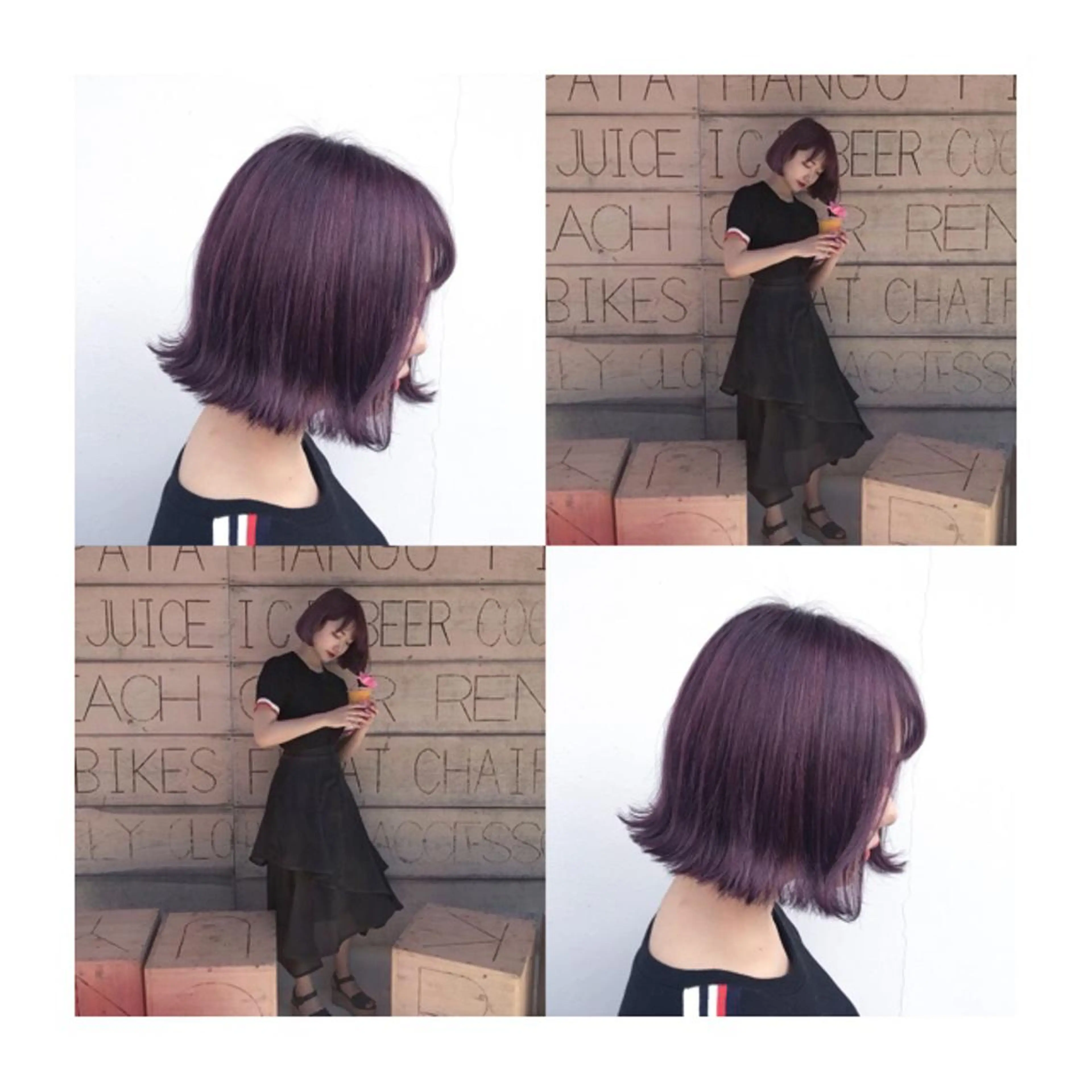 ショート カラー なんば髪質改善カラー Ardoreのヘアスタイル