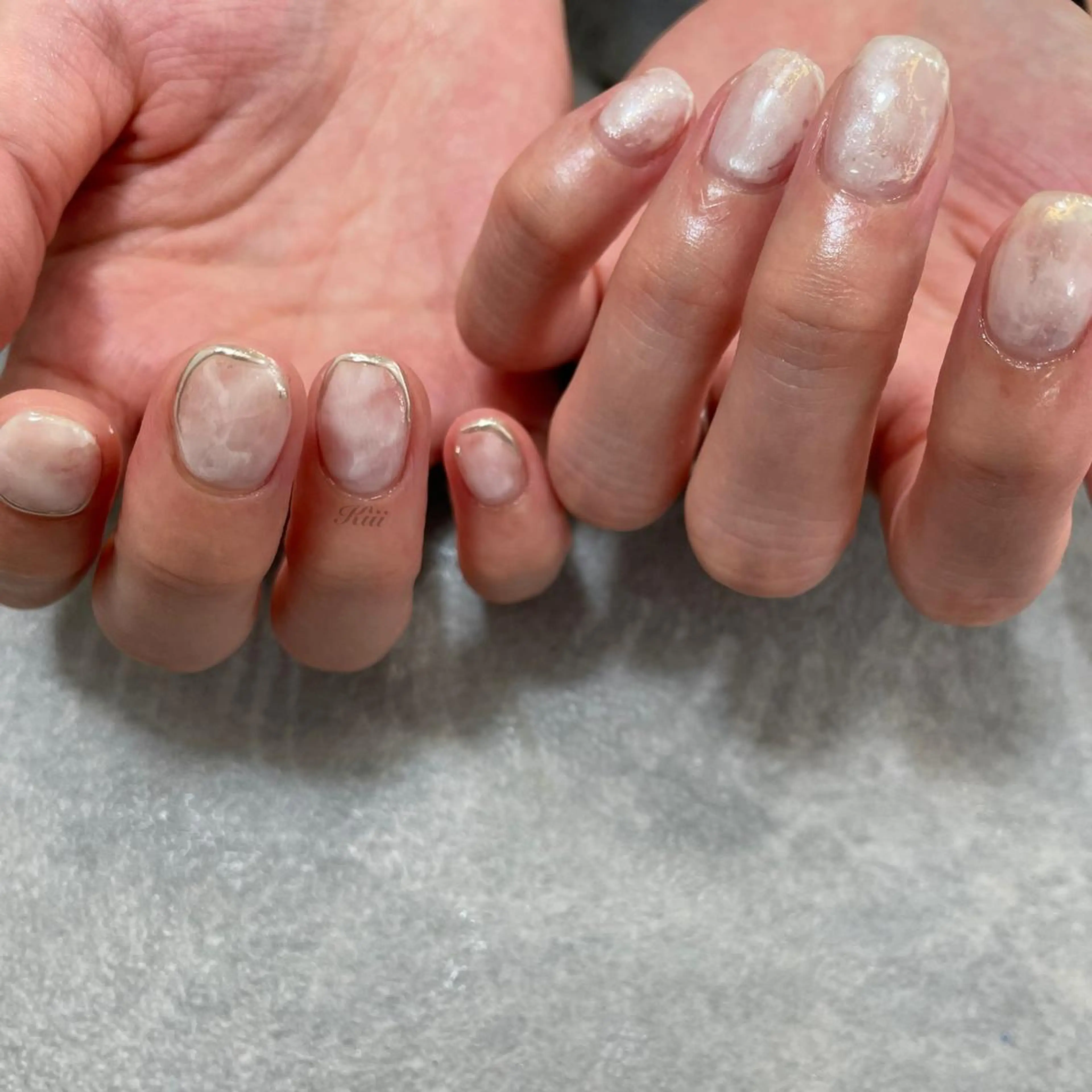 ネイル ハンドネイル フットネイル kiii.__ ✴︎*のネイルデザイン