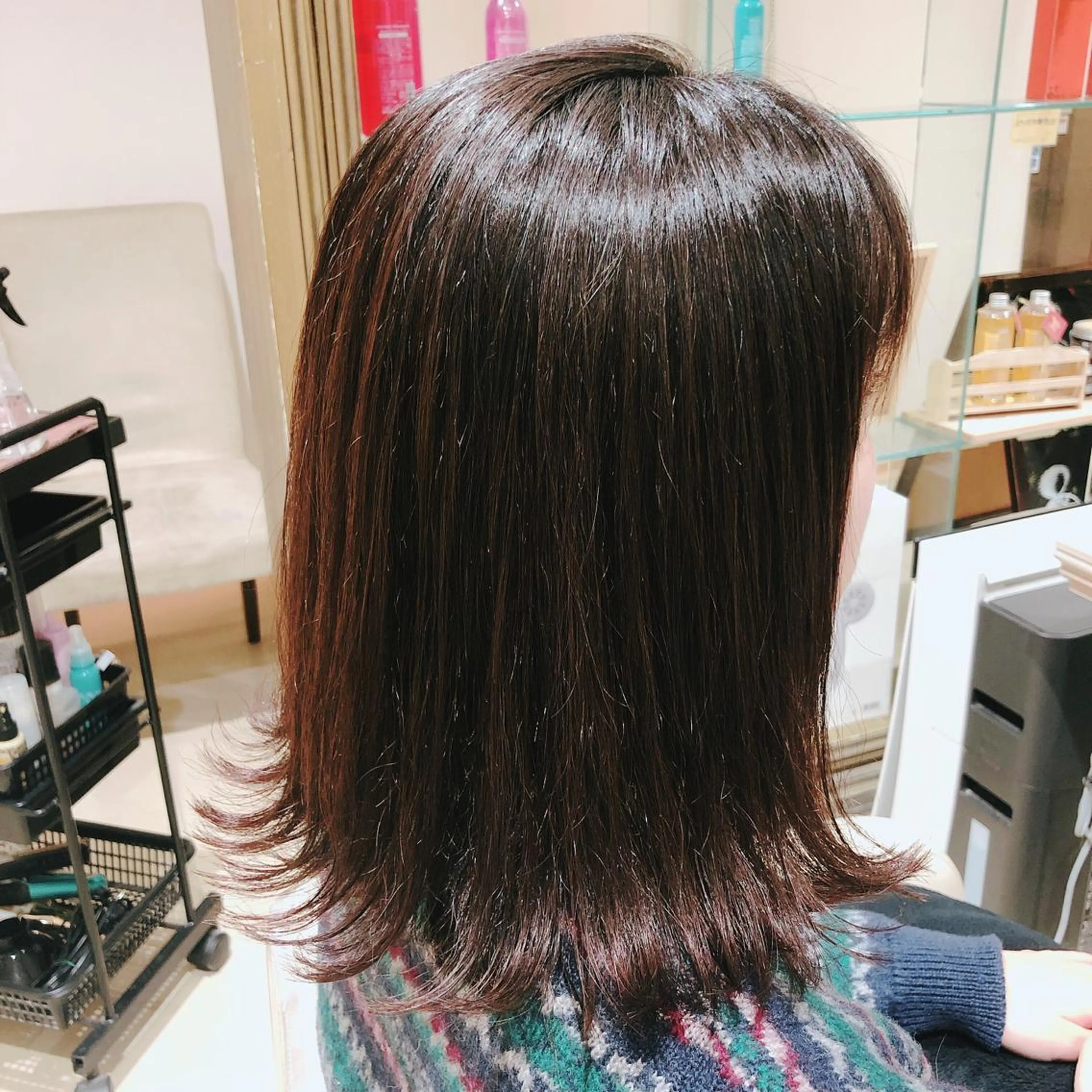 セミロング セミロングパーマ 外ハネヘア Dxxxx III所属・女性目線の大人 メンズ*Ayakaのヘアスタイル