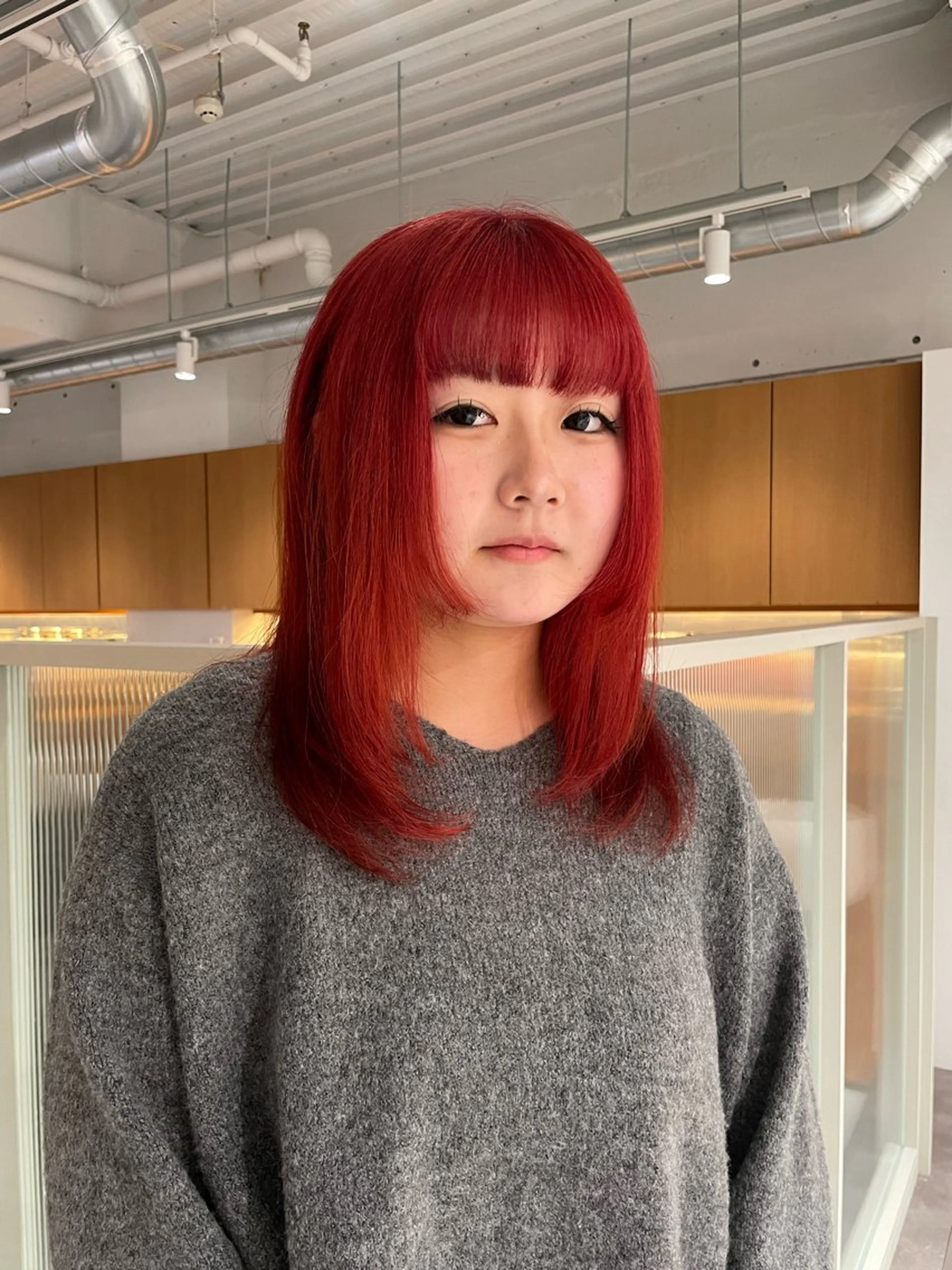 ロング カラー ヘアカラー ショートボブ /綾華のヘアスタイル