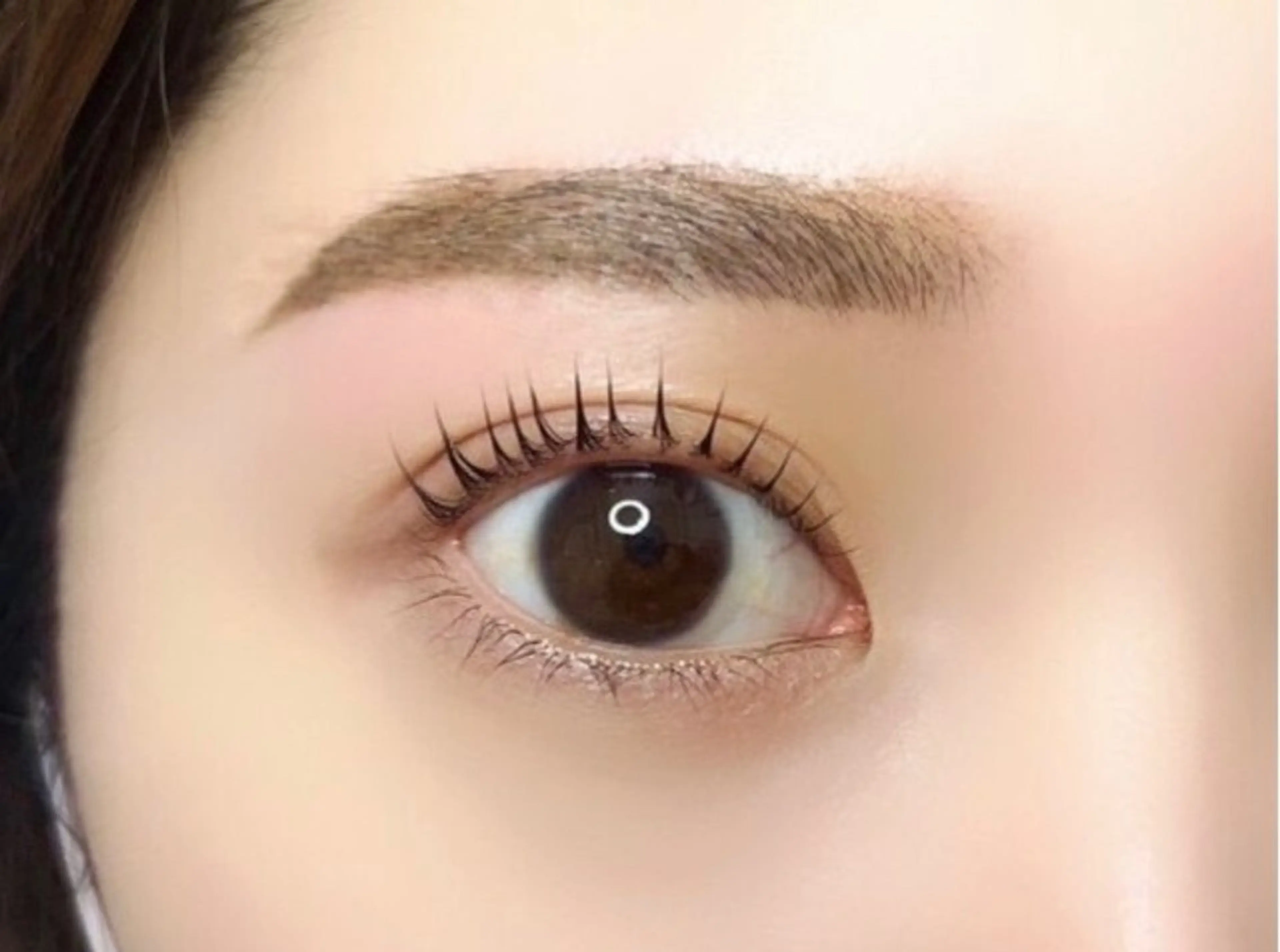 アイブロウ ワックス脱毛 🤎韓国ヘア ベージュ まゆか🤎のヘアスタイル