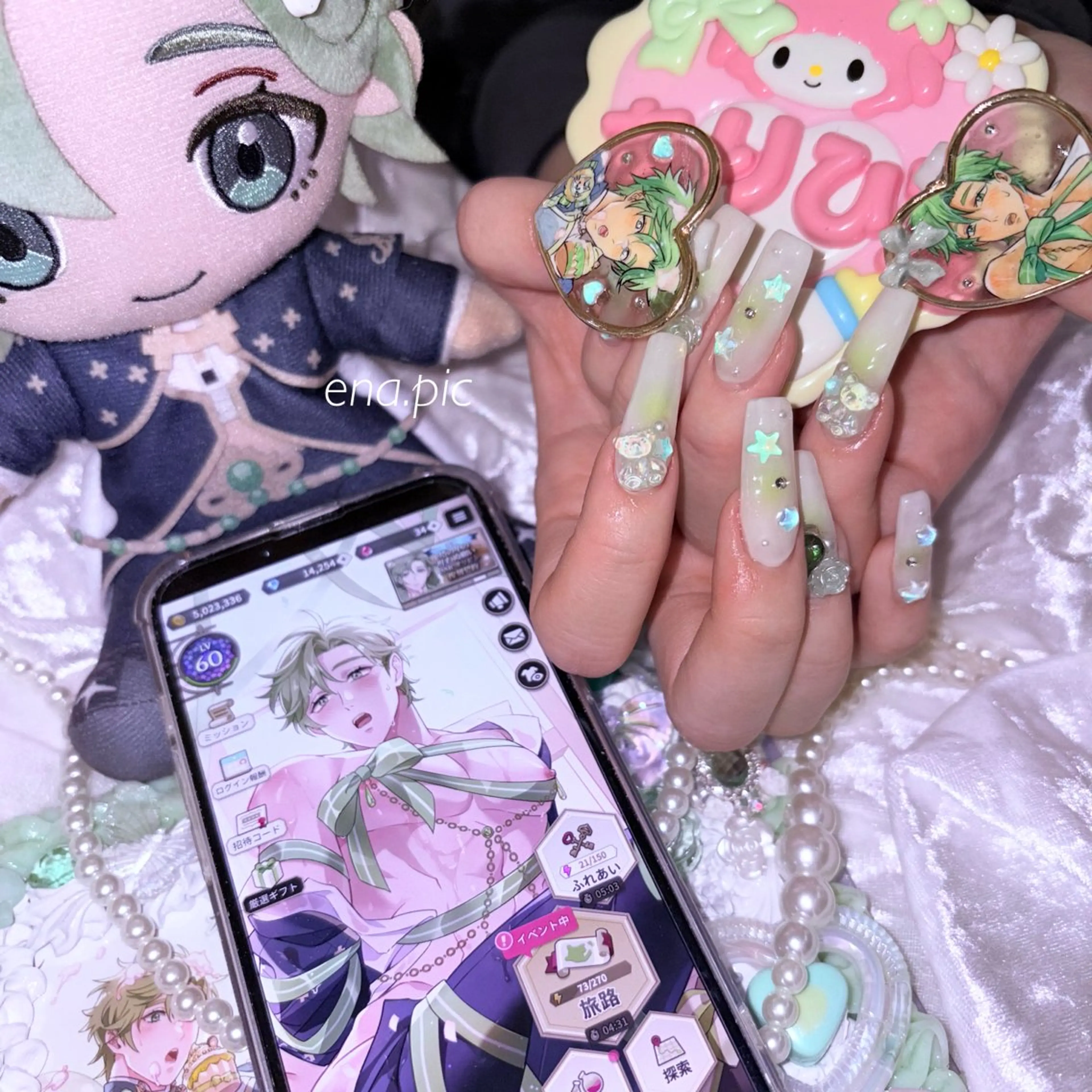 ネイル toyvenail 🖤enaのネイルデザイン