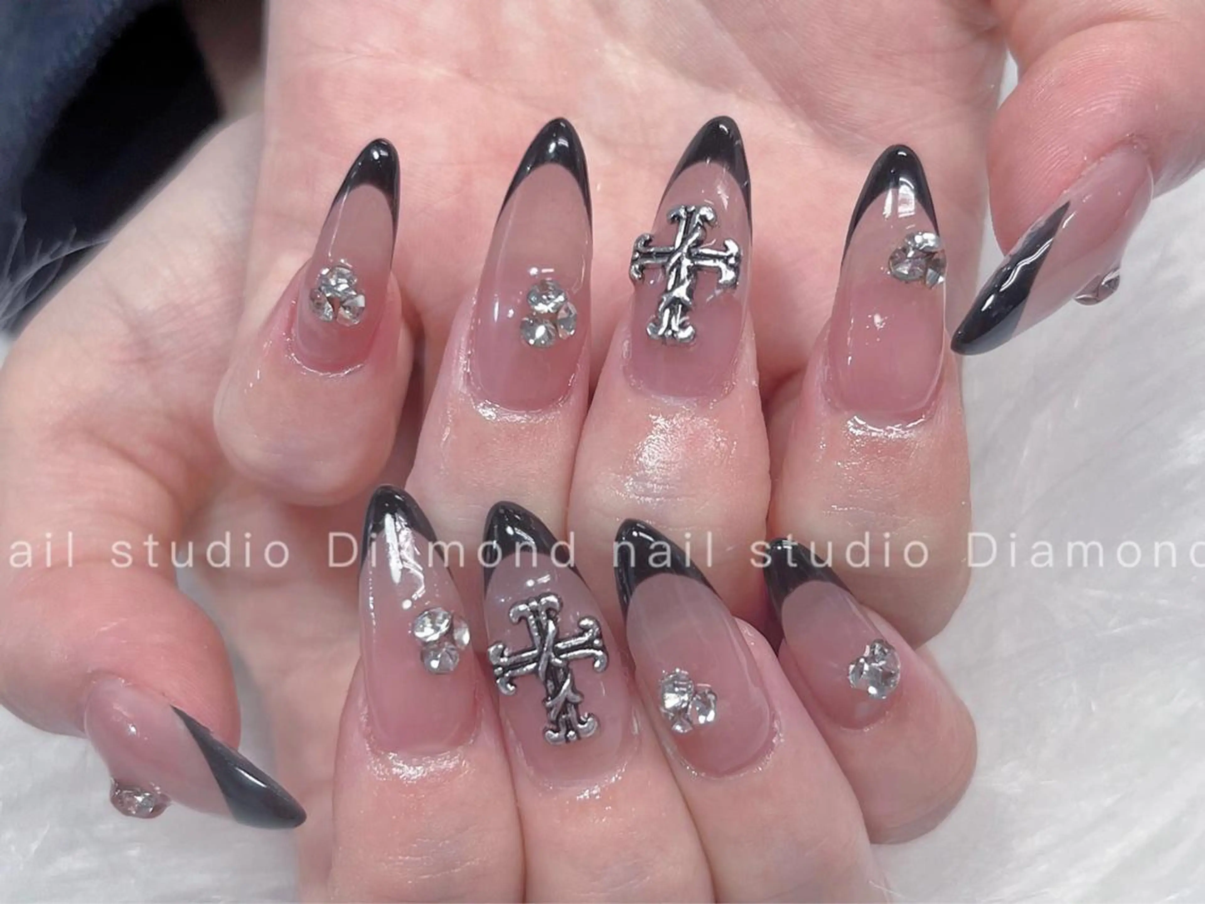 ネイル 持ち込み スカルプネイル DIAMOND Nail🍒のネイルデザイン