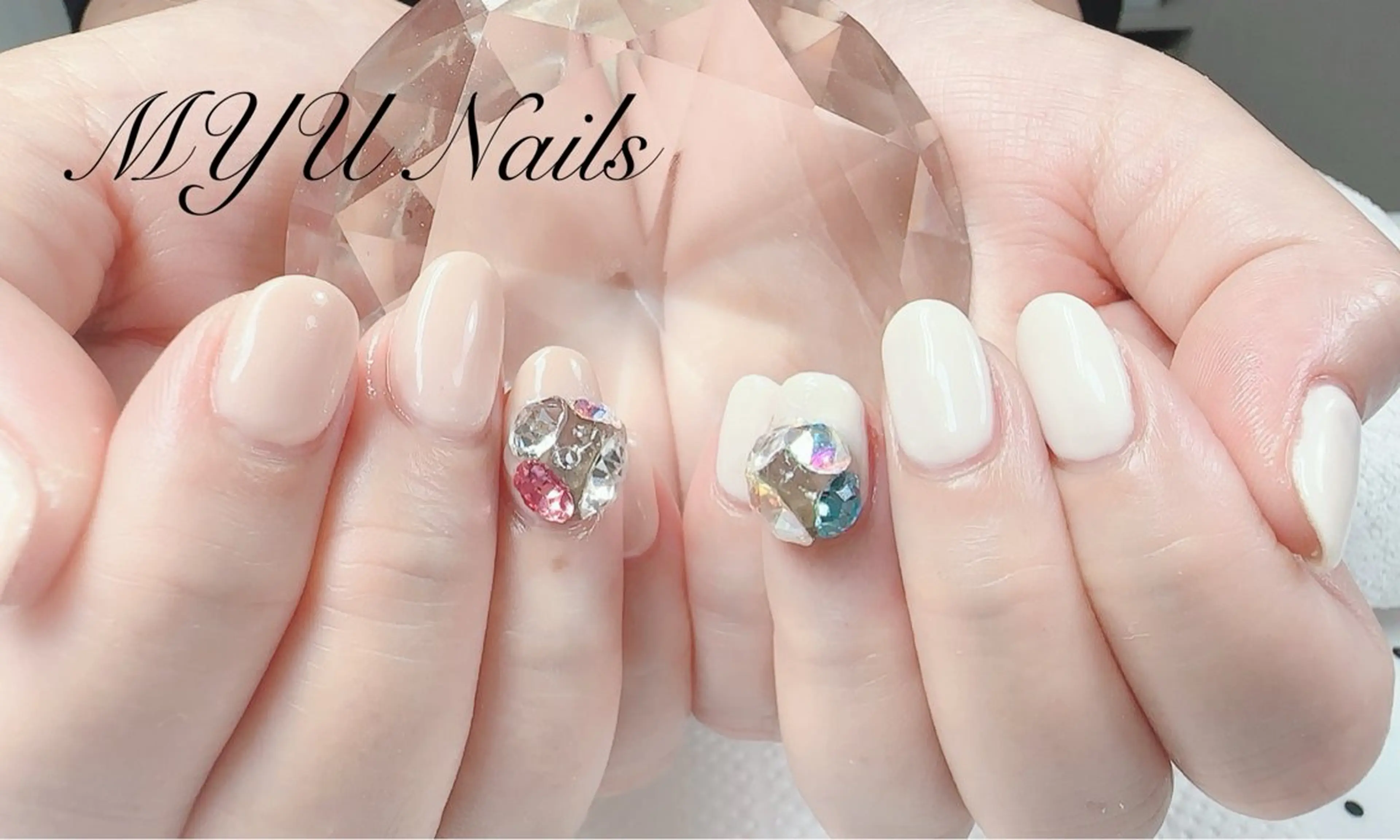 ネイル ジェルネイル 持ち込み パラジェル MYU Nails所属・MYU Nailsのネイルデザイン
