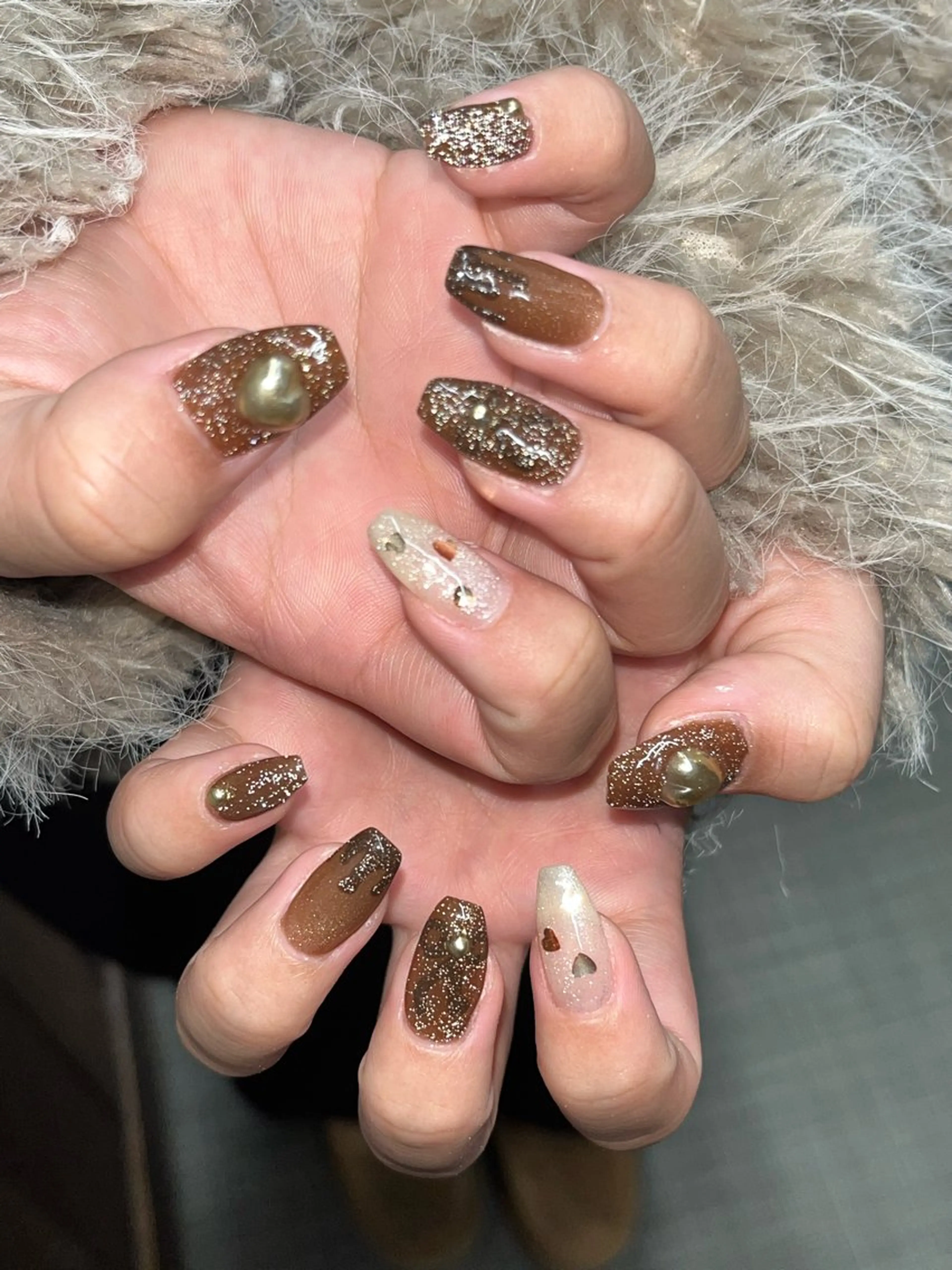 ネイル アートネイル 持ち込み ハンドネイル EmaNail MOMOのネイルデザイン