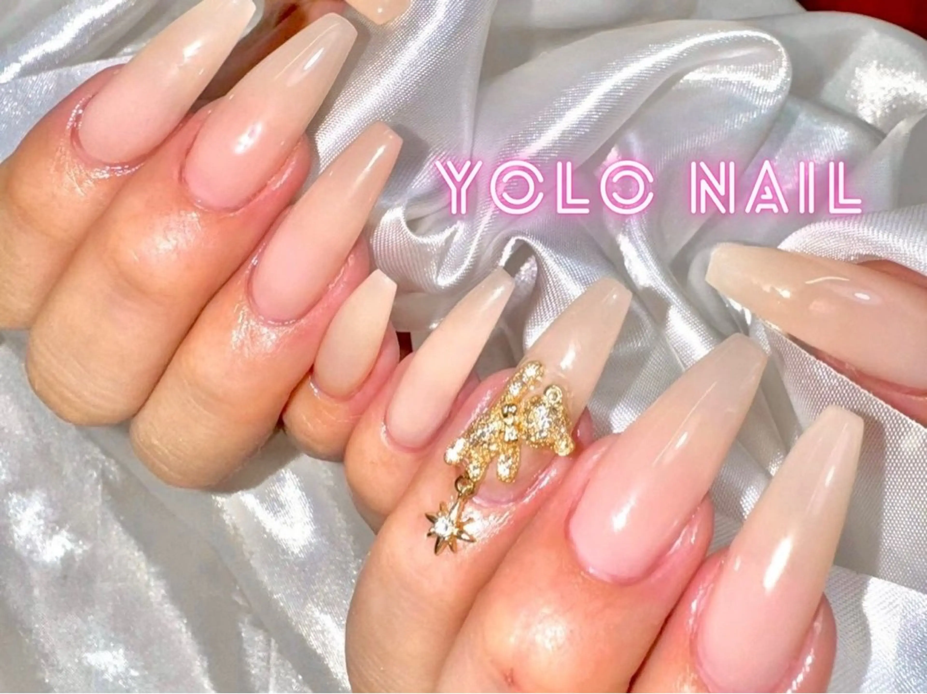 ネイル ワンカラーネイル ハンドネイル YOLONAIL心斎橋店所属・田本 和音のネイルデザイン