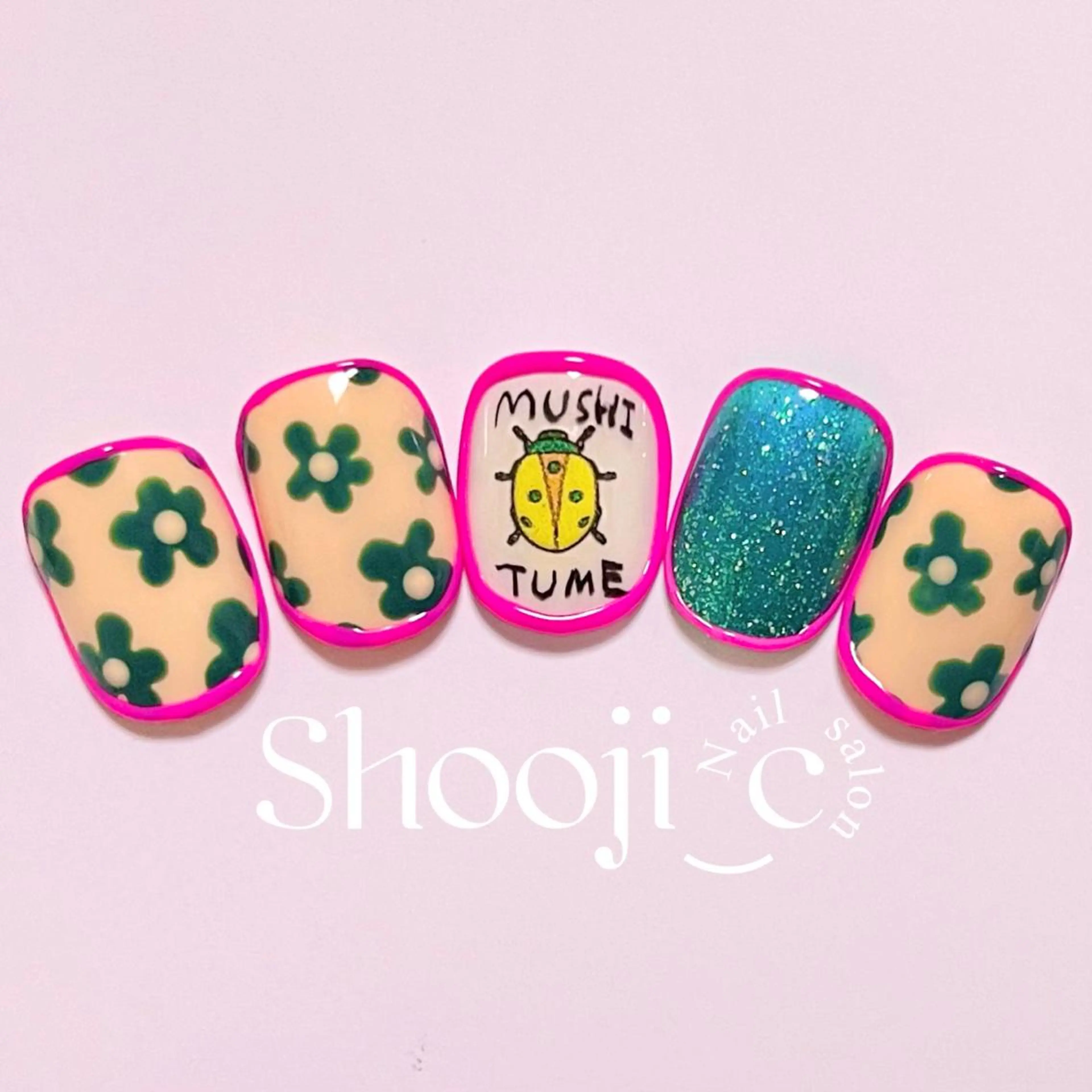 ネイル アートネイル 長さ出し ジェルネイル スカルプネイル シンプルネイル Shooji_c Nail salon所属・Shooji_c Nail salonのネイルデザイン