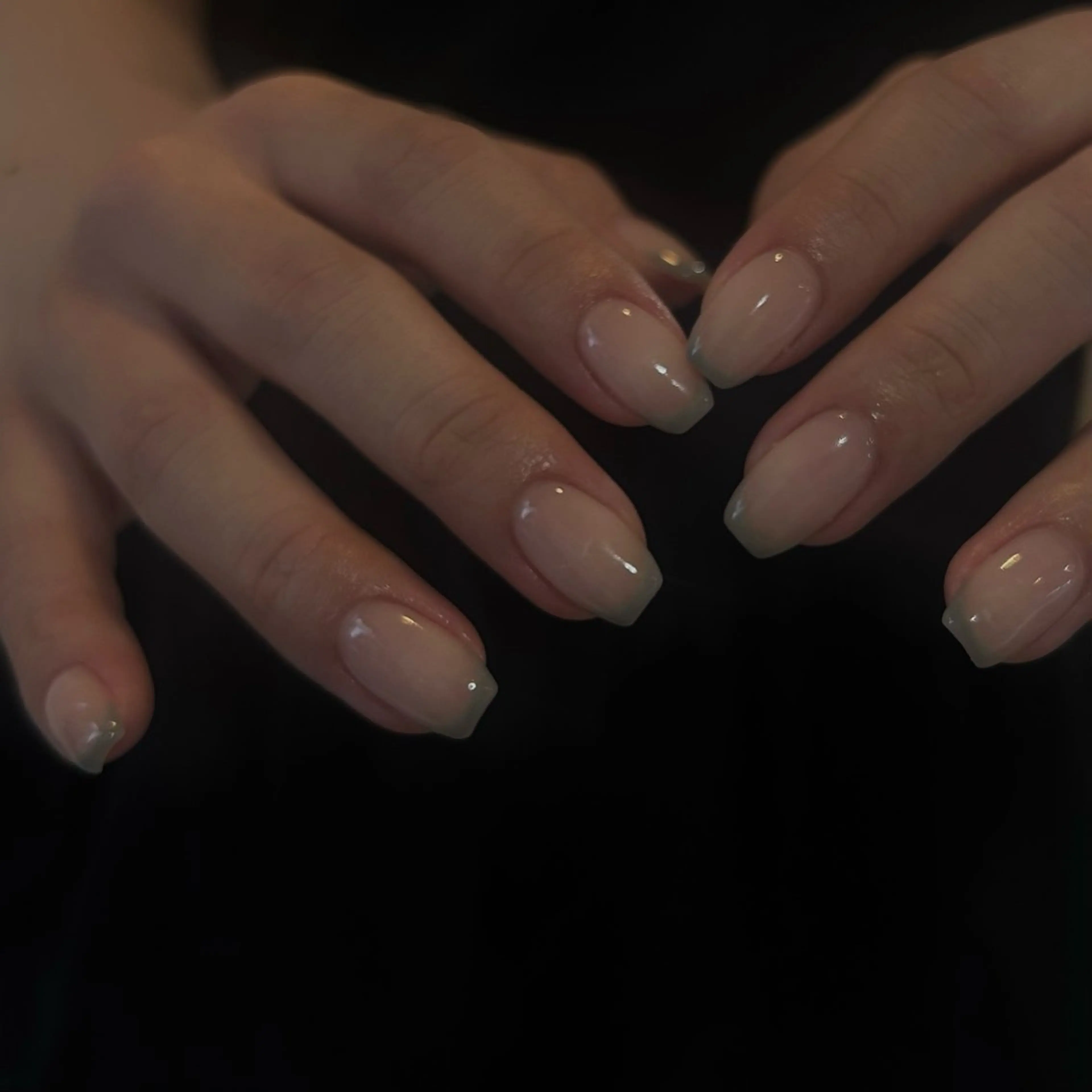 〔オフあり〕フレンチネイルの写真