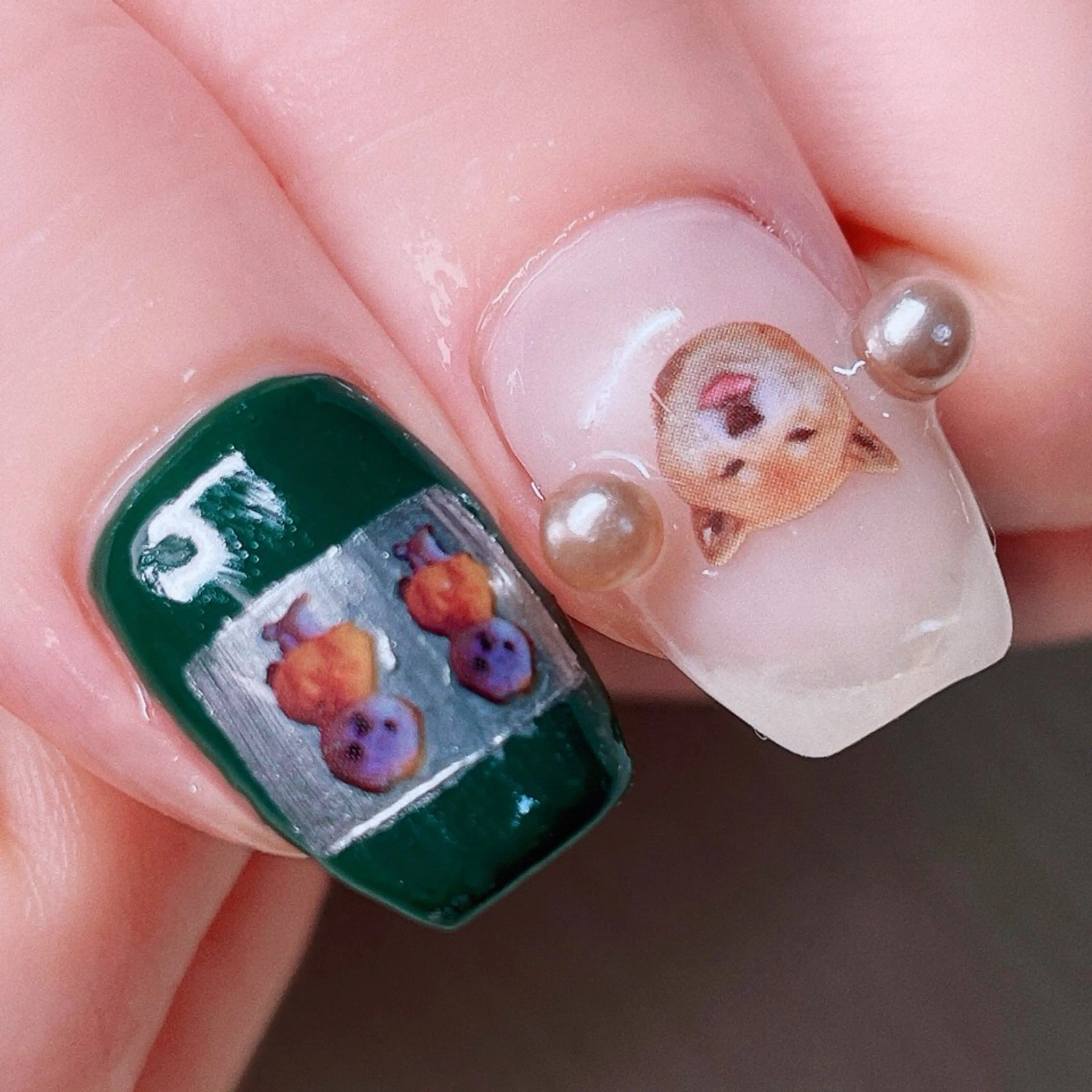 ネイル 長さ出し ハンドネイル Nailist SUZU所属・Nailist suzuのネイルデザイン