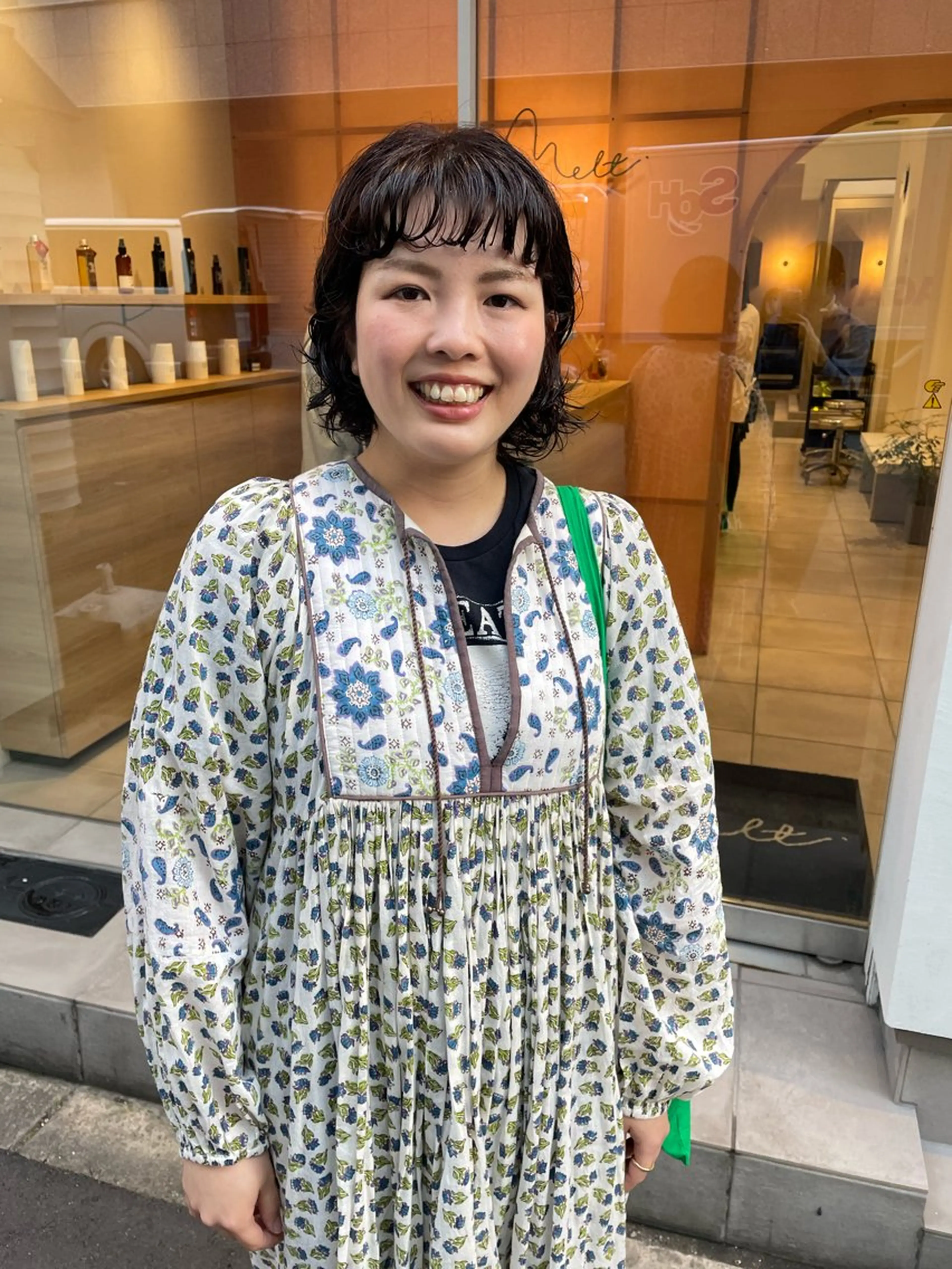 パーマ カット パーマ トリートメント 上平 綾菜のヘアスタイル