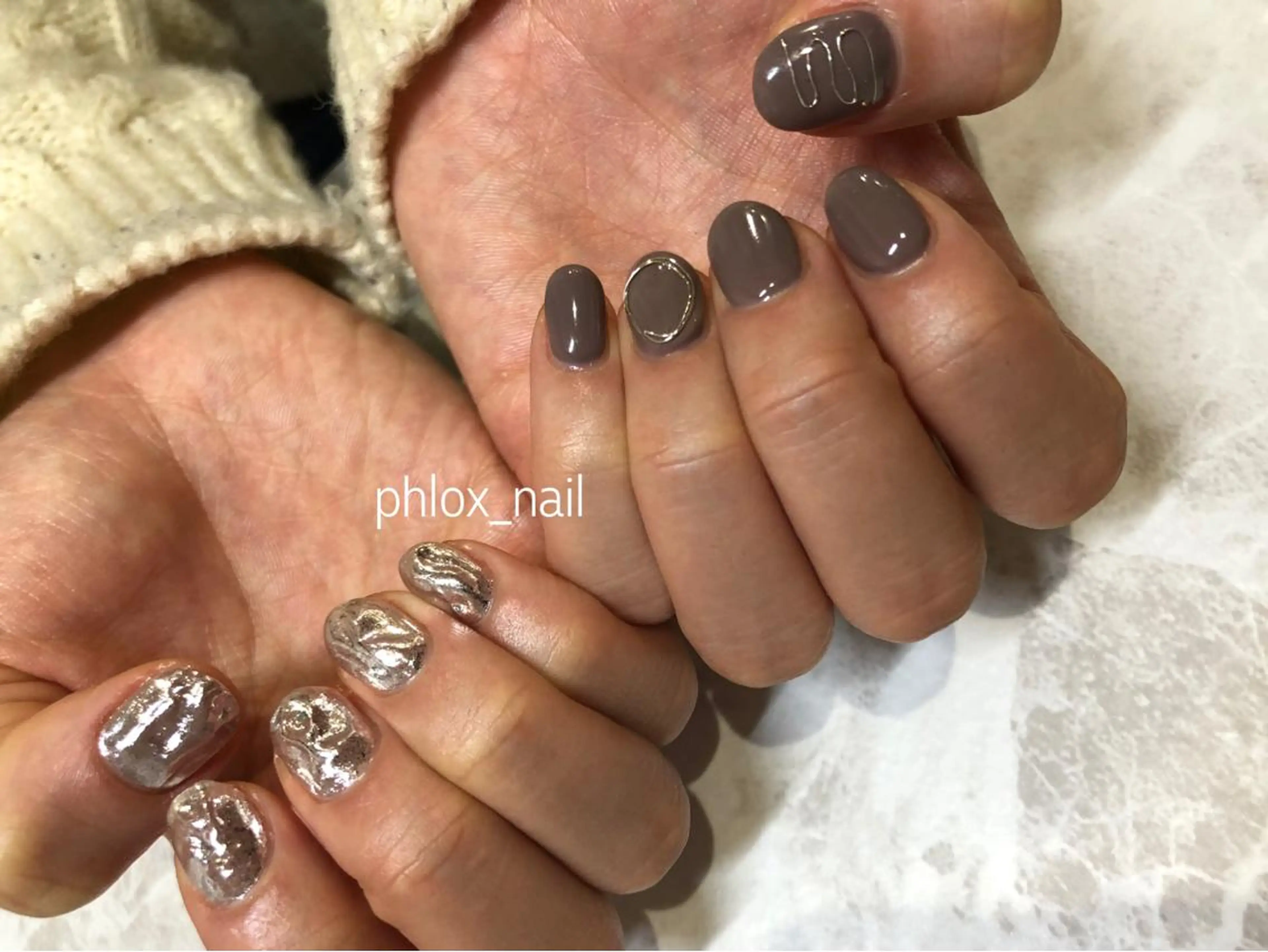 ネイル s/w ＿shokoのネイルデザイン