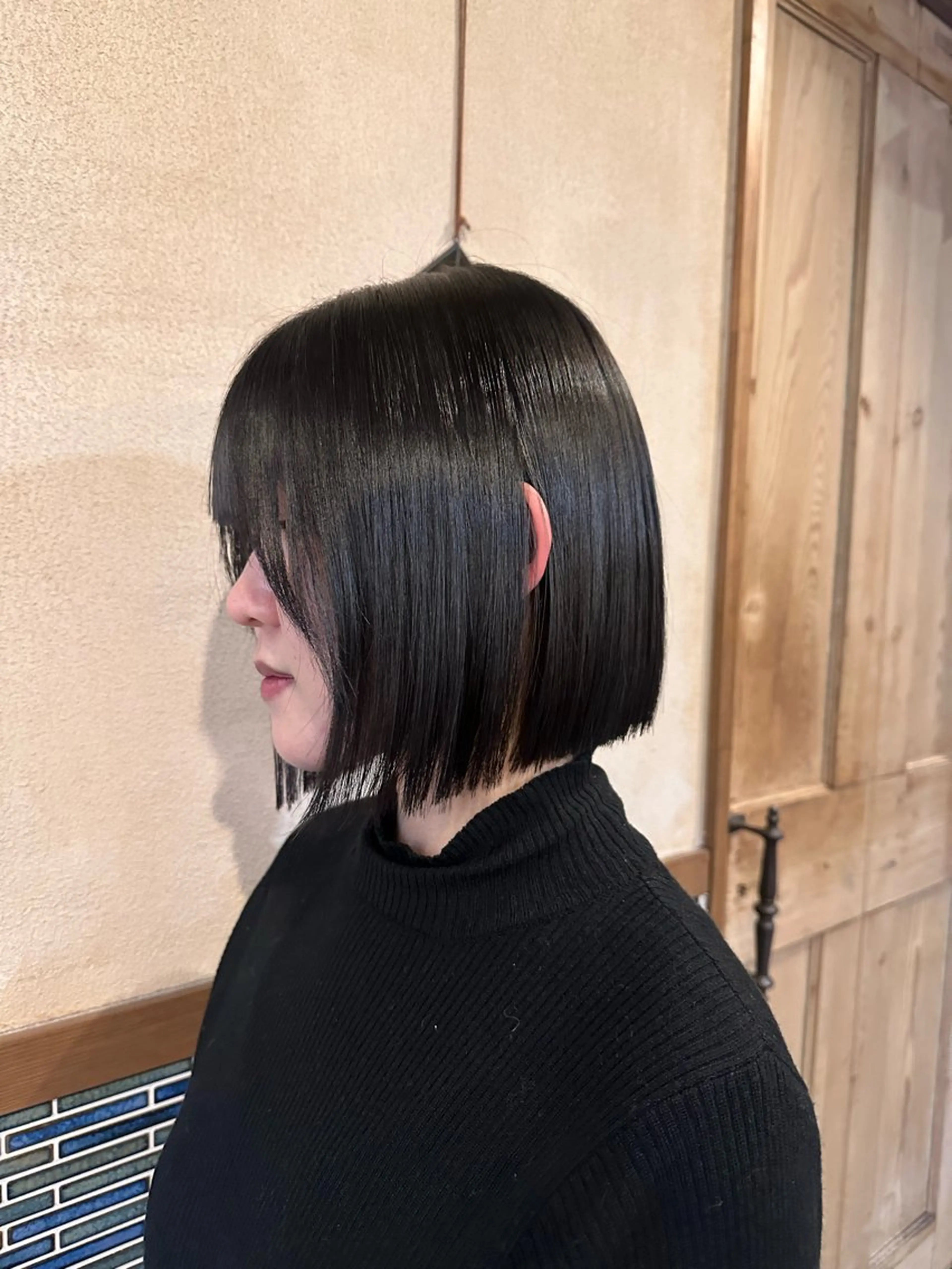 ショート ボブ カットモデル/カラー rionのヘアスタイル