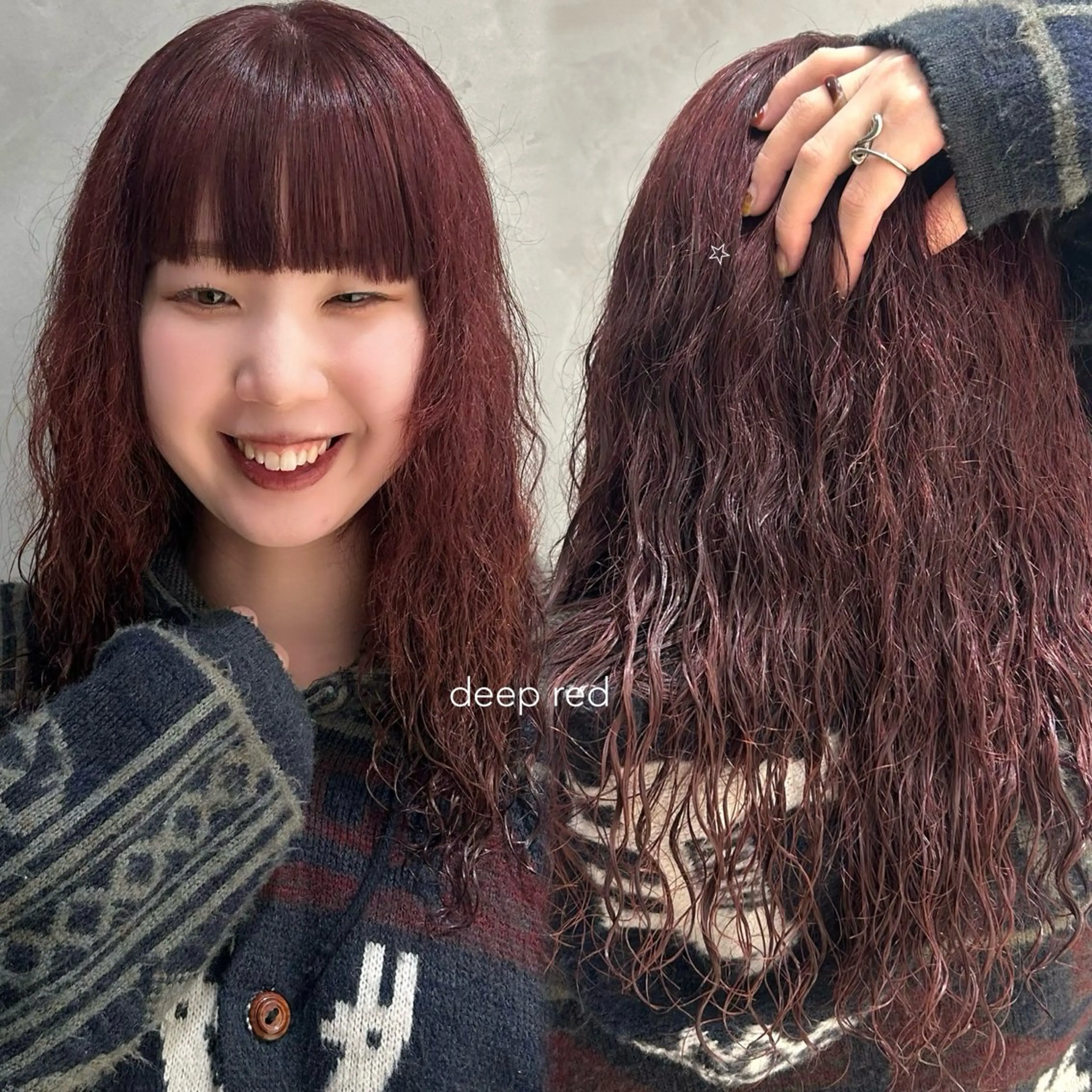 🧶ブリーチなしWカラー🧶の写真