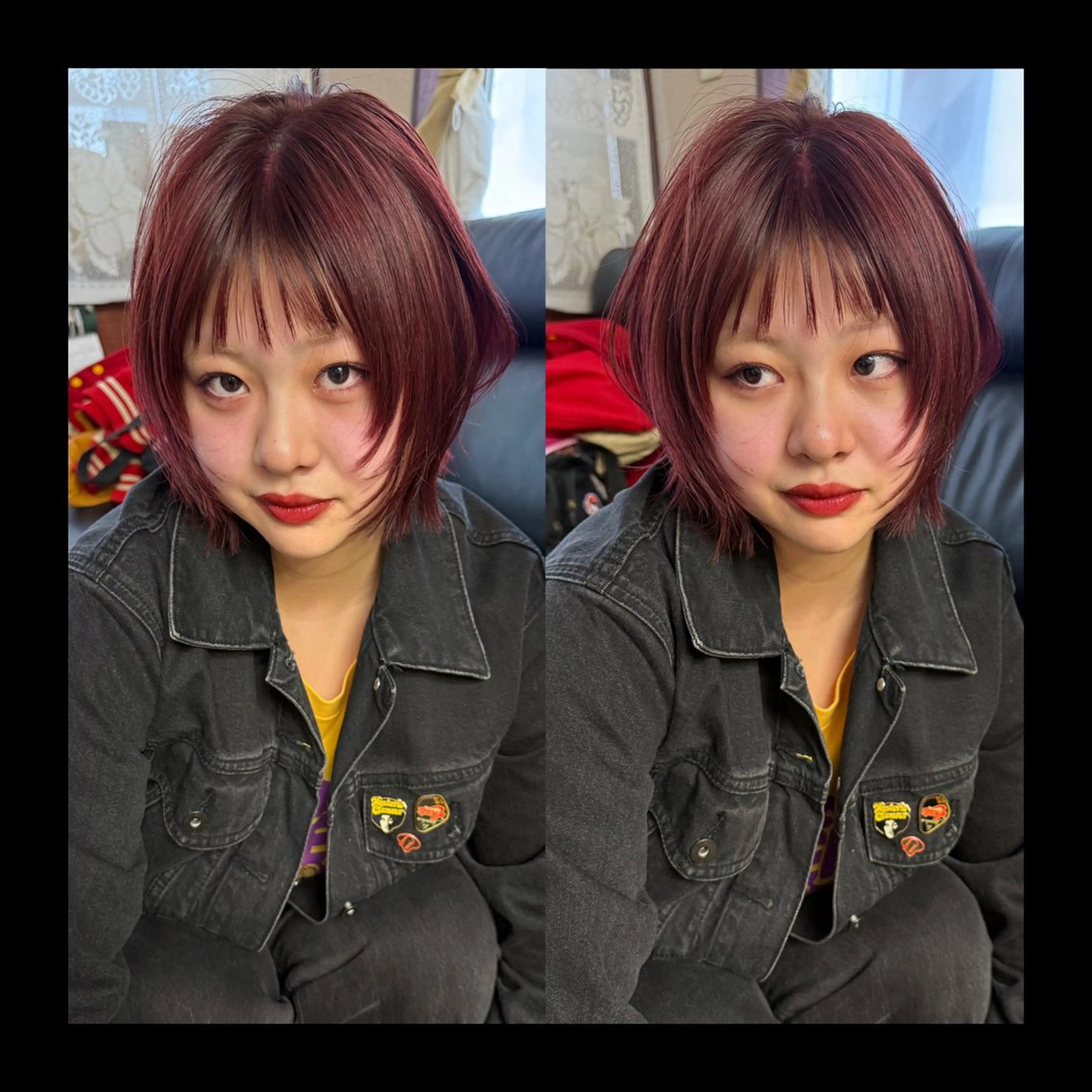 ショート カラー 似合わせカット カット ヘアカラー トリートメント mai / linoah˚✧のヘアスタイル