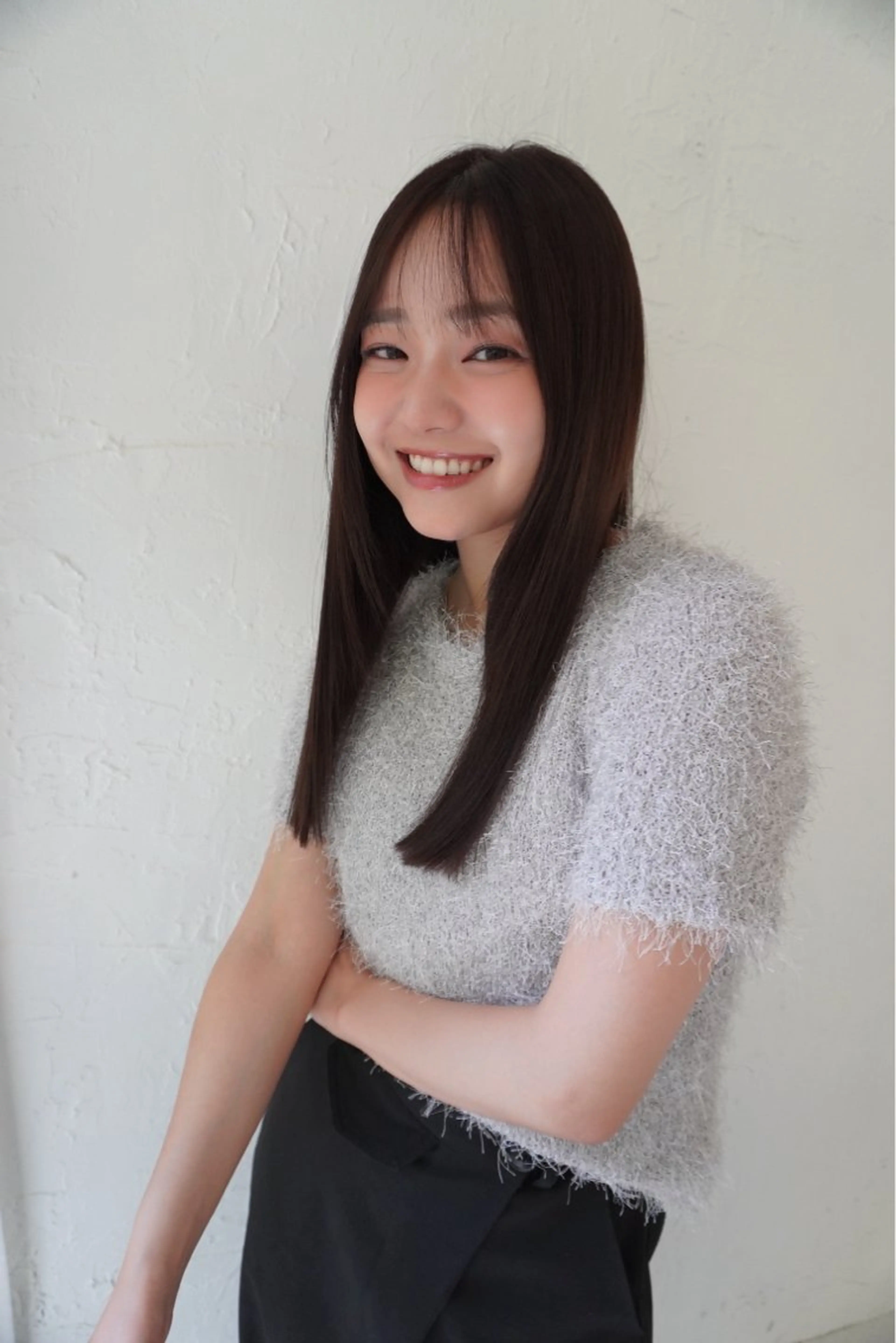 ロング カラー カット ヘアカラー トリートメント 中津/柔らかカラー/ ナガオ　イズミのヘアスタイル