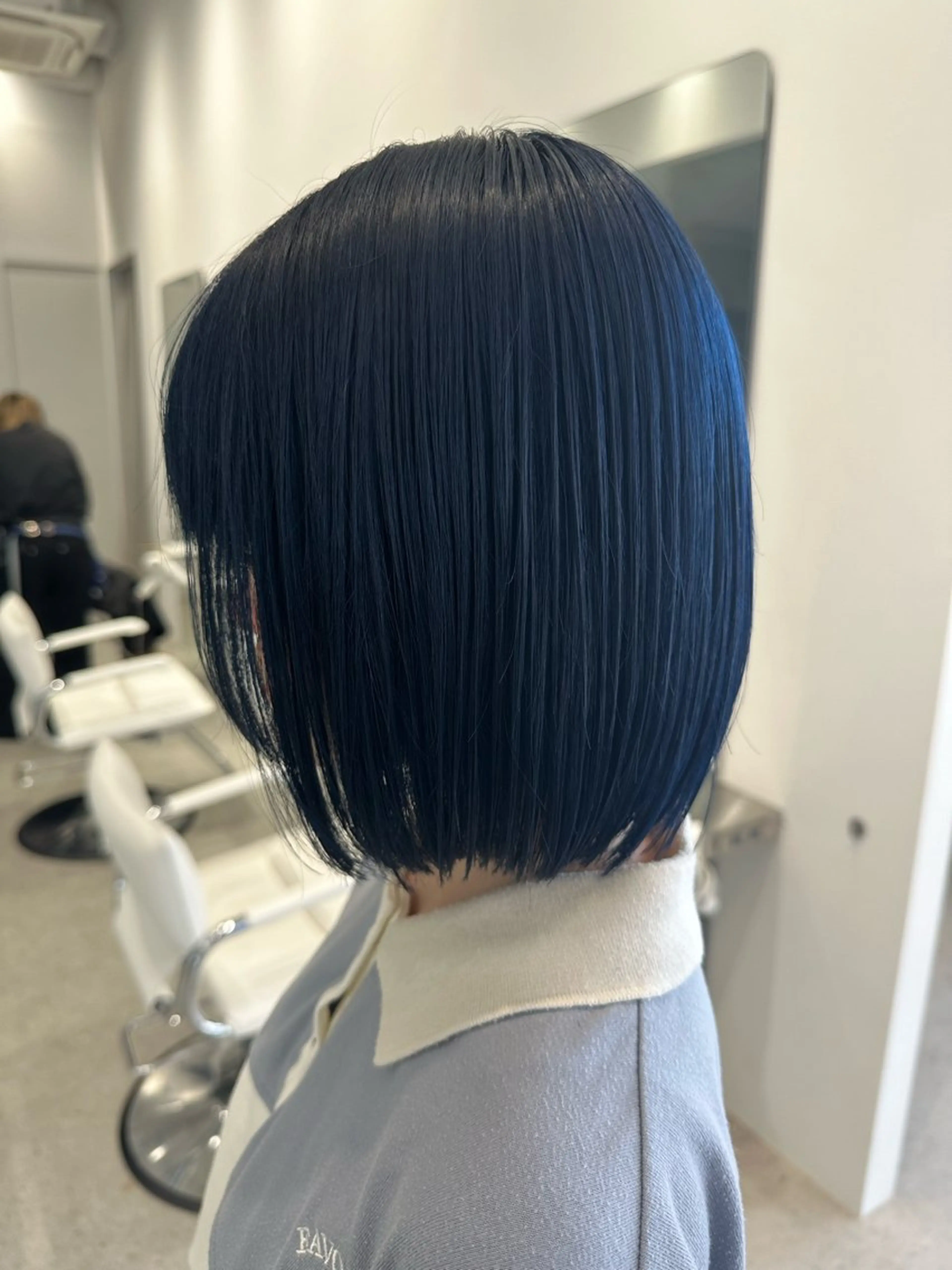 カラー ブルーカラー ヘアカラー AIKA🤍 カットモデル募集🫧のヘアスタイル