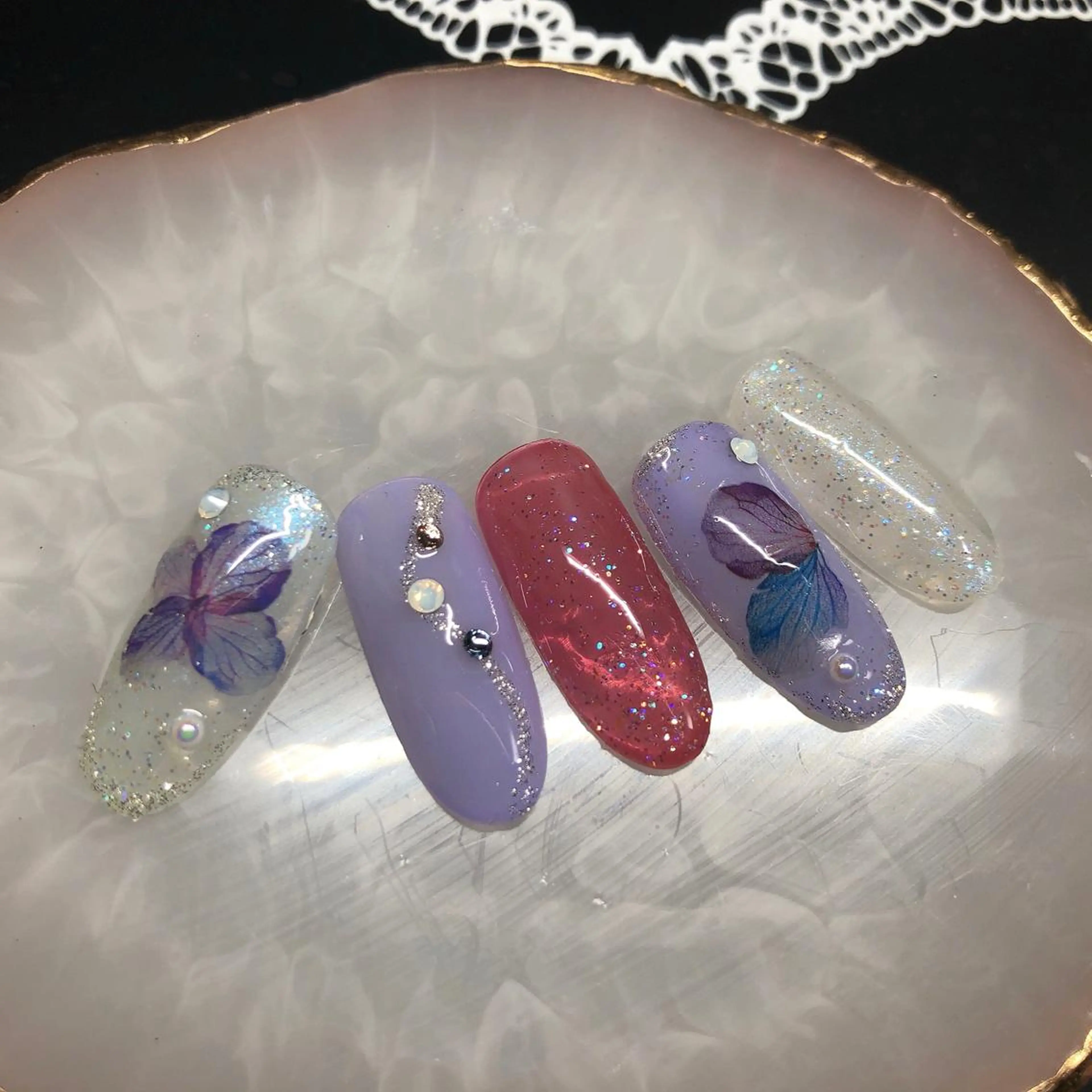 ネイル 奥園 良恵のネイルデザイン