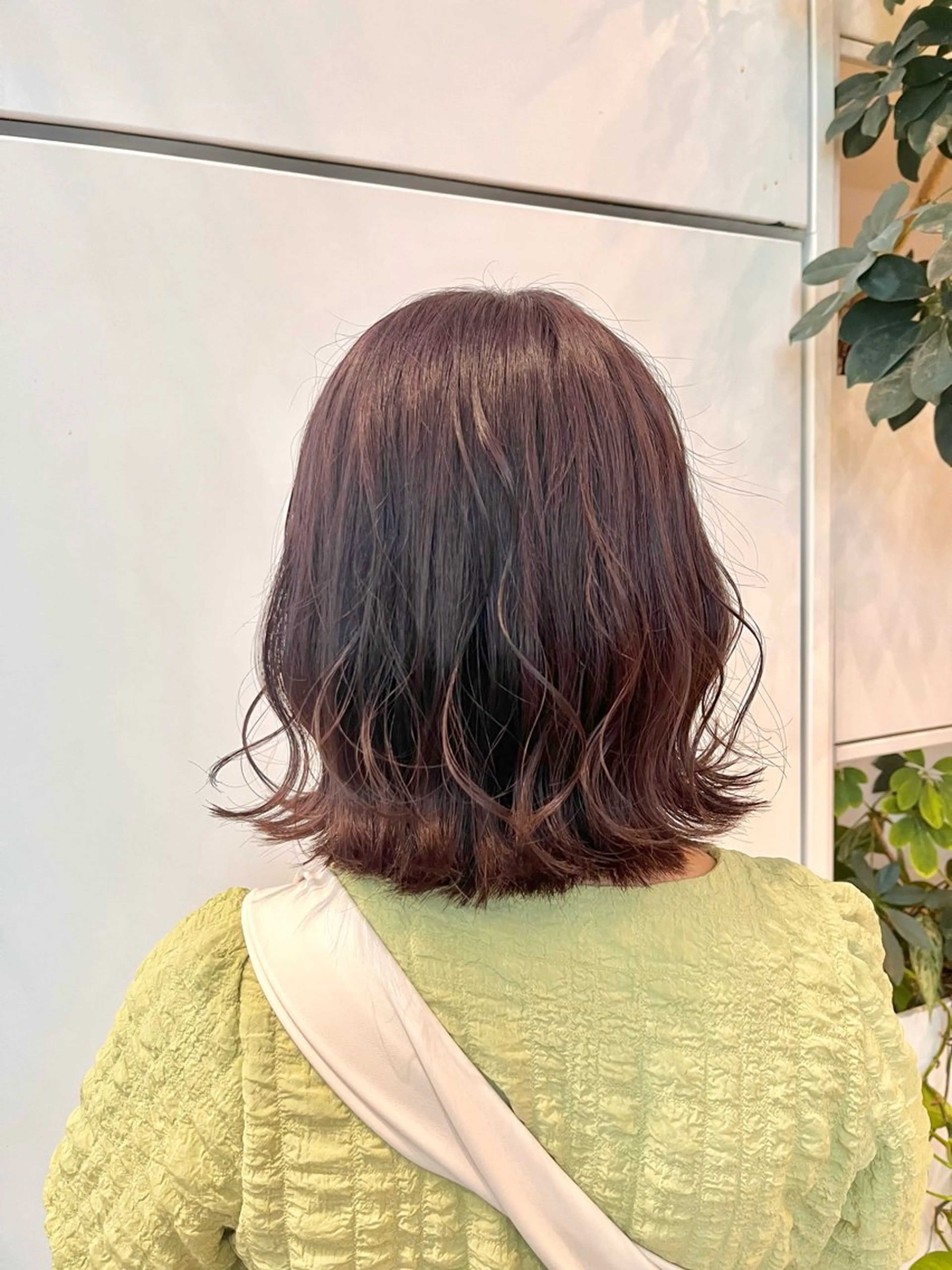 ミディアム カラー ラベンダーカラー ピンクカラー ピンクラベンダー くさかみさき🌼暖色 /耳つぼ/オタク🌼のヘアスタイル