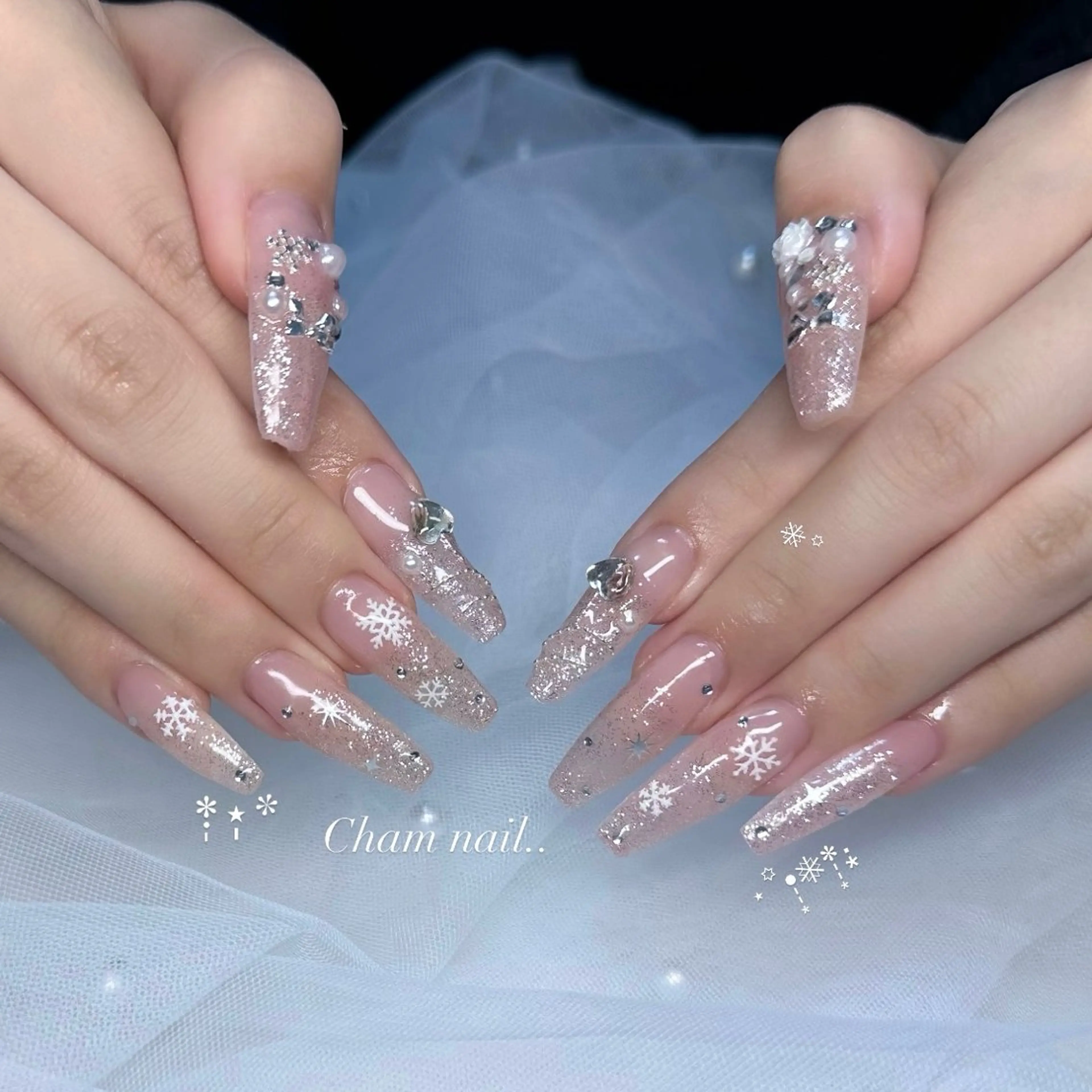 ネイル ハンドネイル Cham Haruneのネイルデザイン