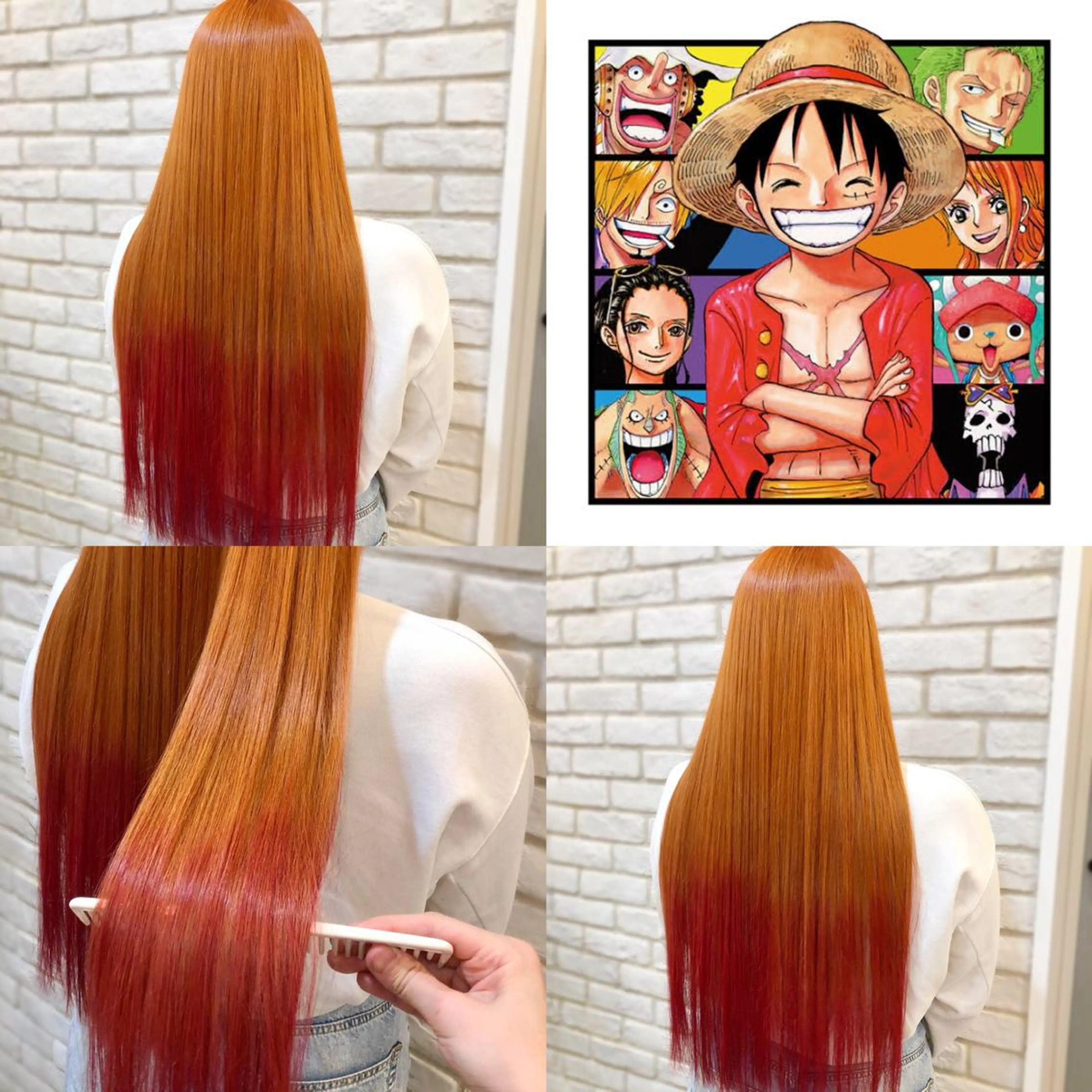 ロング カラー グラデーションカラー ツートーンカラー 推しカラー✨ オタク美容師ユウカのヘアスタイル