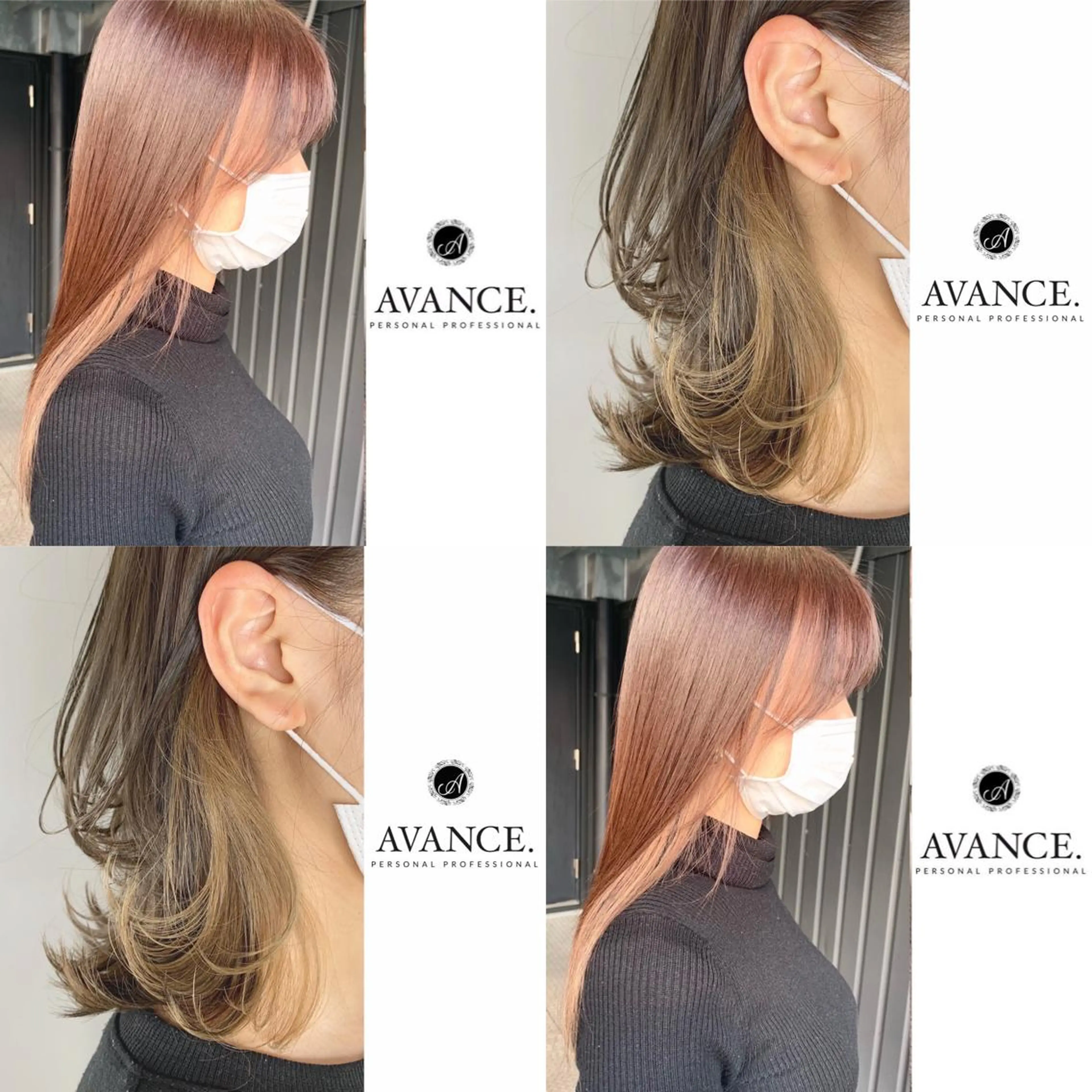 ミディアム カット ヘアカラー _WHITE京橋店所属・【White京橋】 岸　拓斗のヘアスタイル