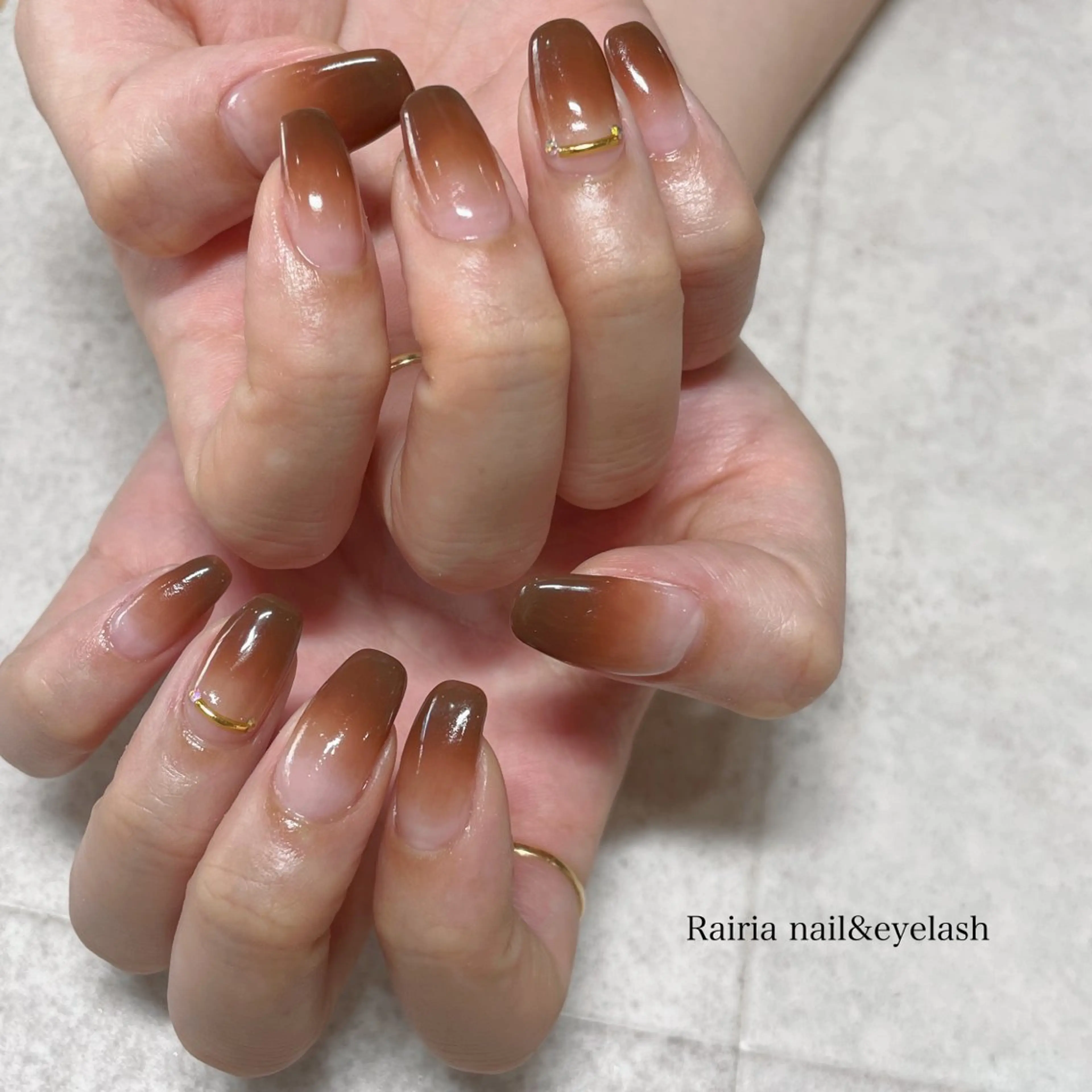 ネイル 持ち込み ハンドネイル Rairia nail&eyelash小岩店所属・Rairianail 小岩店のネイルデザイン