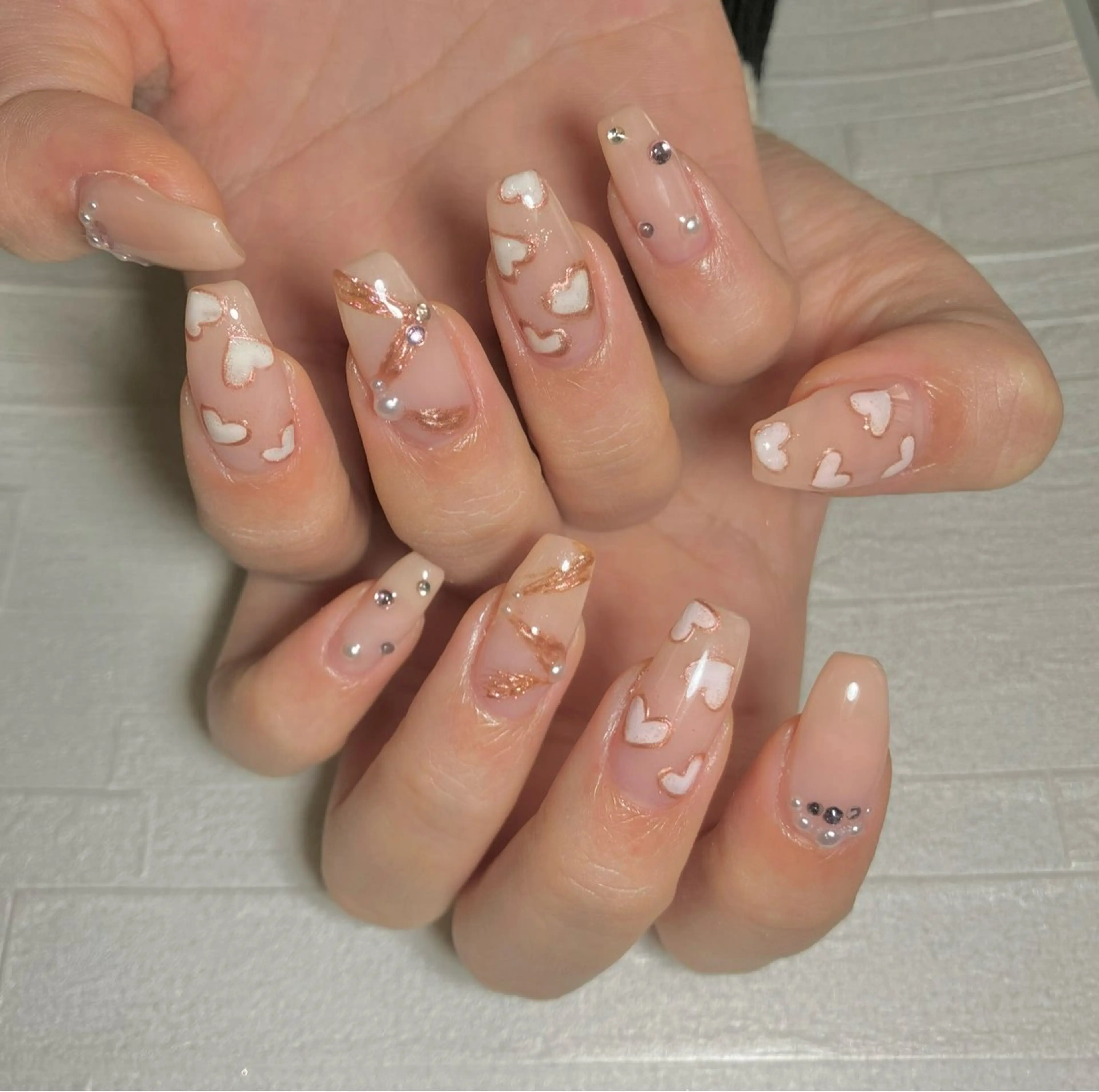 ネイル ハンドネイル Liennail 持込デザインやり放題のネイルデザイン