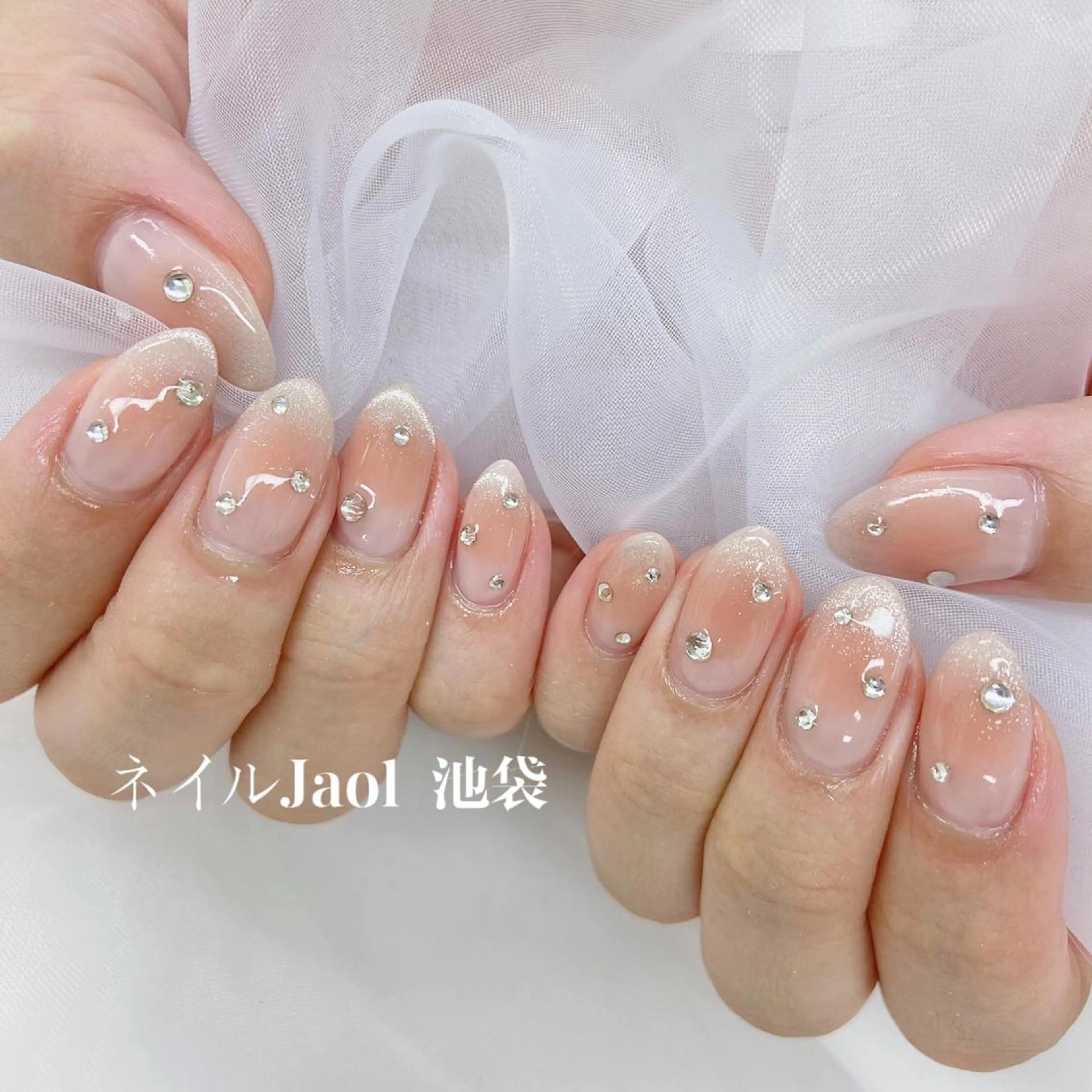 ミディアム nail jaol池袋店所属・ネイルJaol 池袋のネイルデザイン